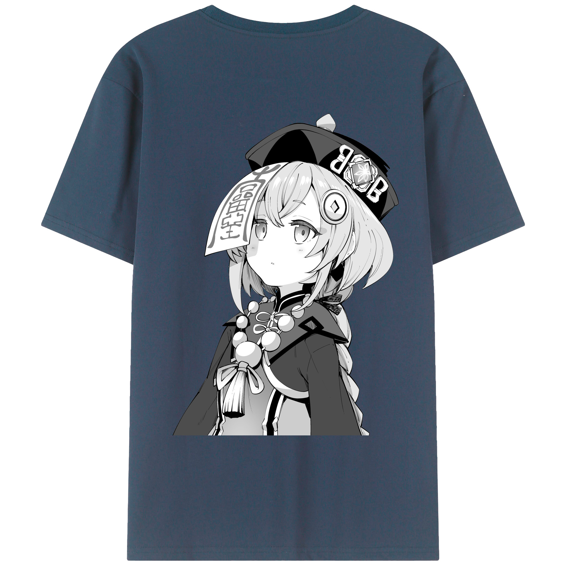 げんし神 七七 なな  genshin Nana レディース半袖Tシャツ(バックプリント)