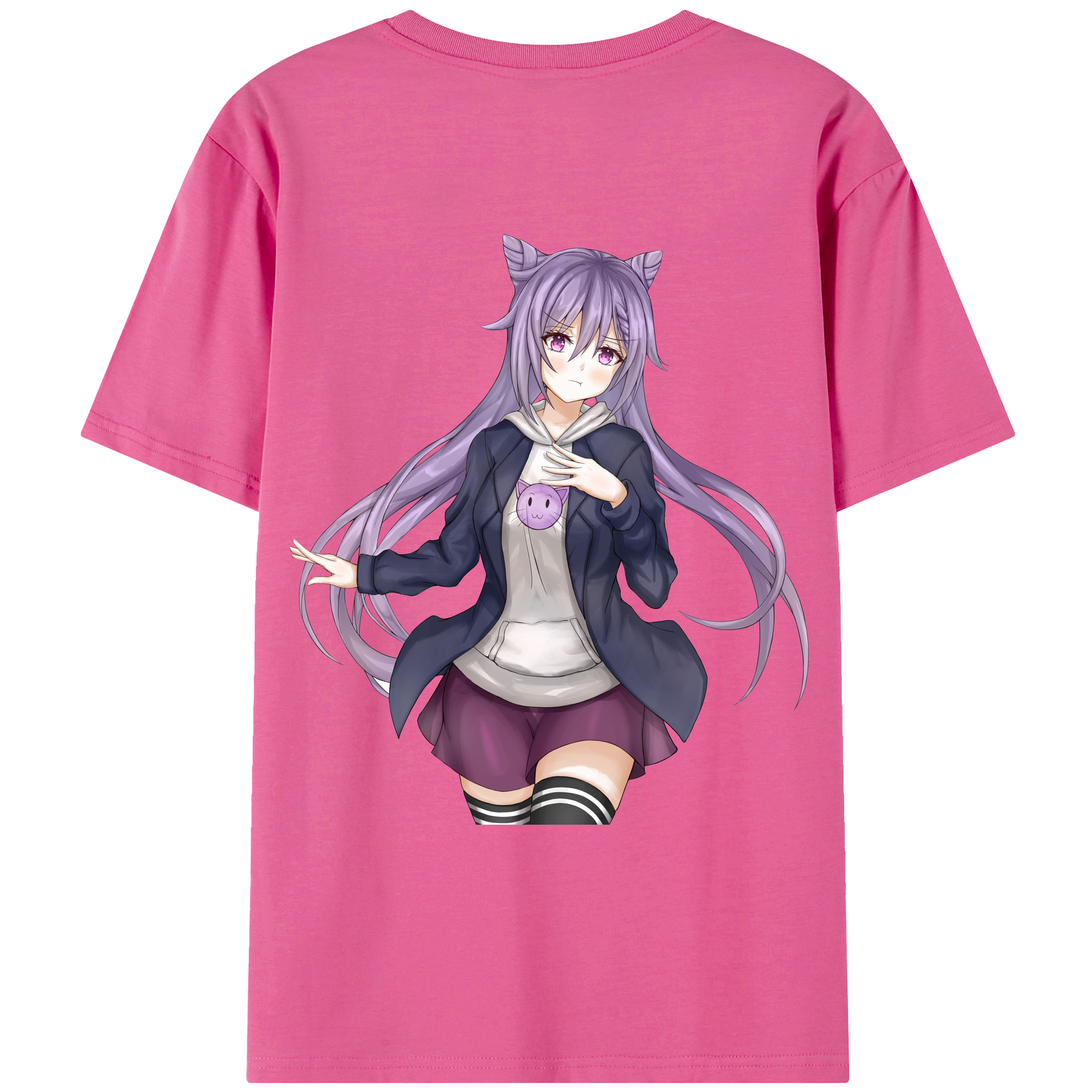 げんし神 刻晴 こくせい genshin Kokusei レディース半袖Tシャツ(バックプリント)