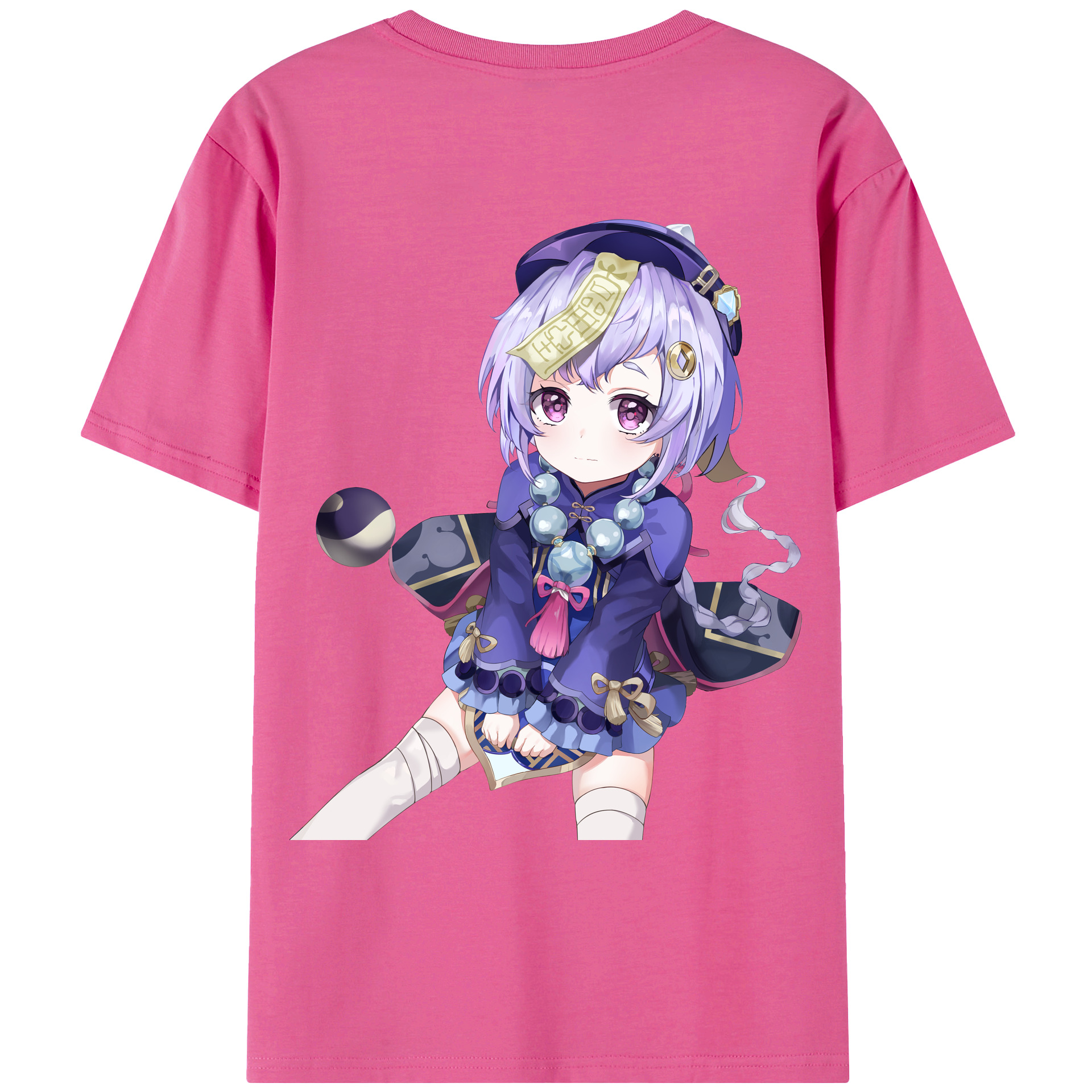 げんし神 七七 なな  genshin Nana レディース半袖Tシャツ(バックプリント)