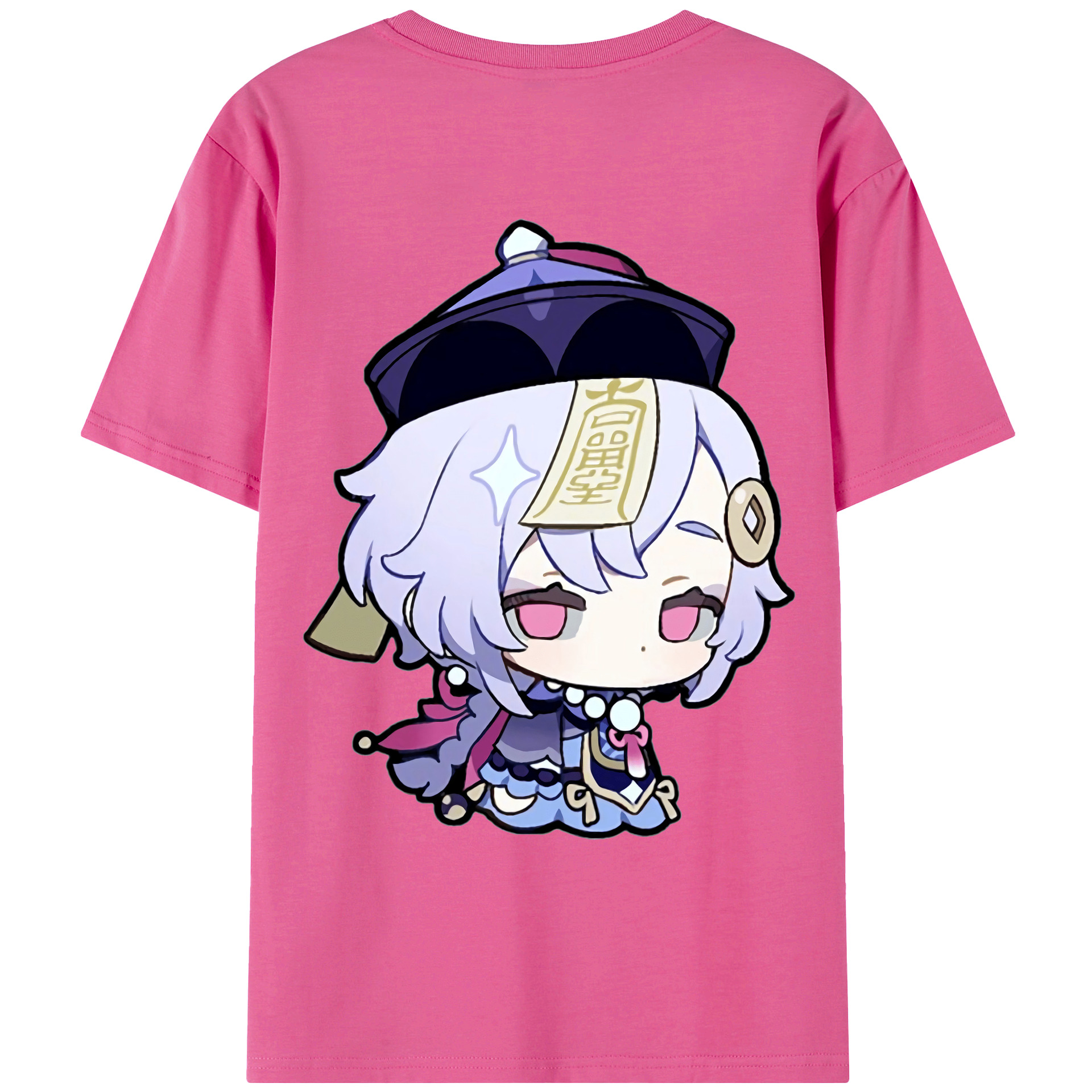 げんし神 七七 なな  genshin Nana レディース半袖Tシャツ(バックプリント)