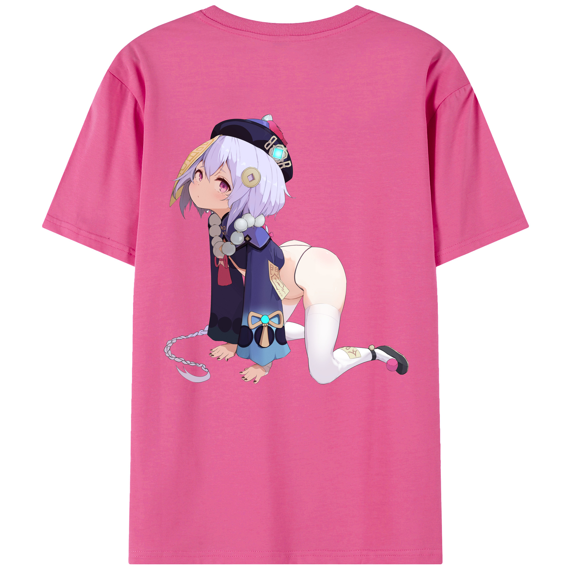 げんし神 七七 なな  genshin Nana レディース半袖Tシャツ(バックプリント)
