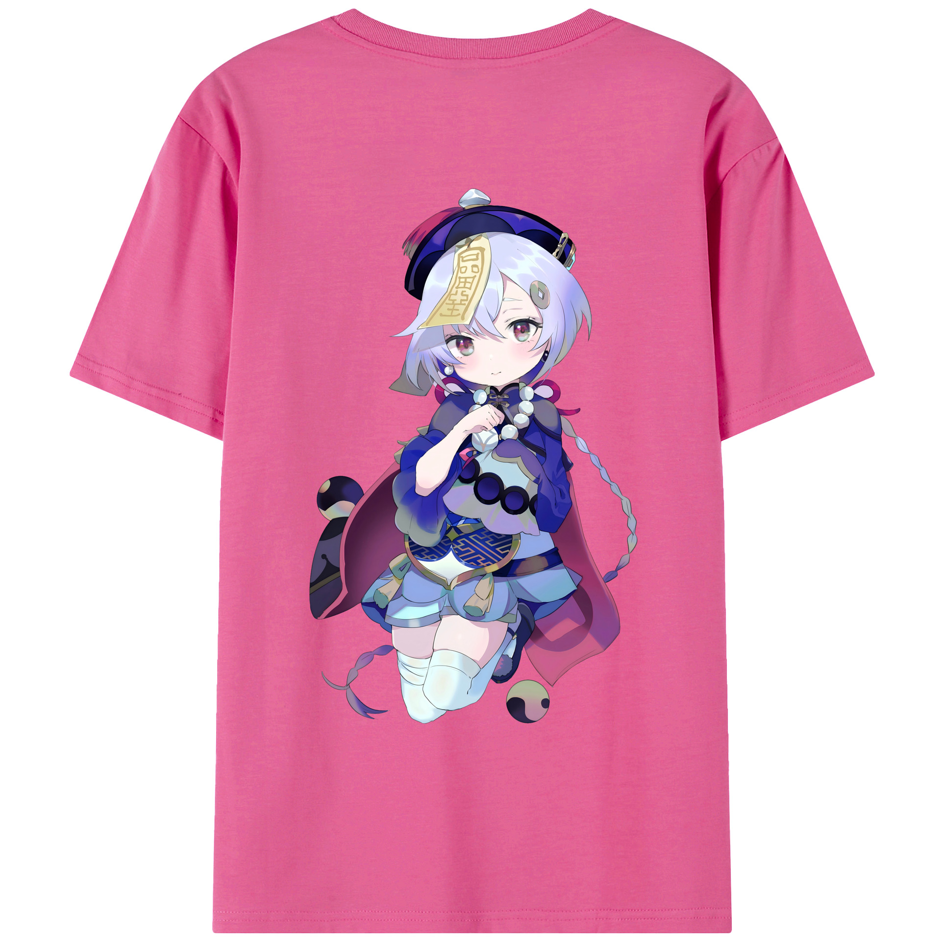 げんし神 七七 なな  genshin Nana レディース半袖Tシャツ(バックプリント)