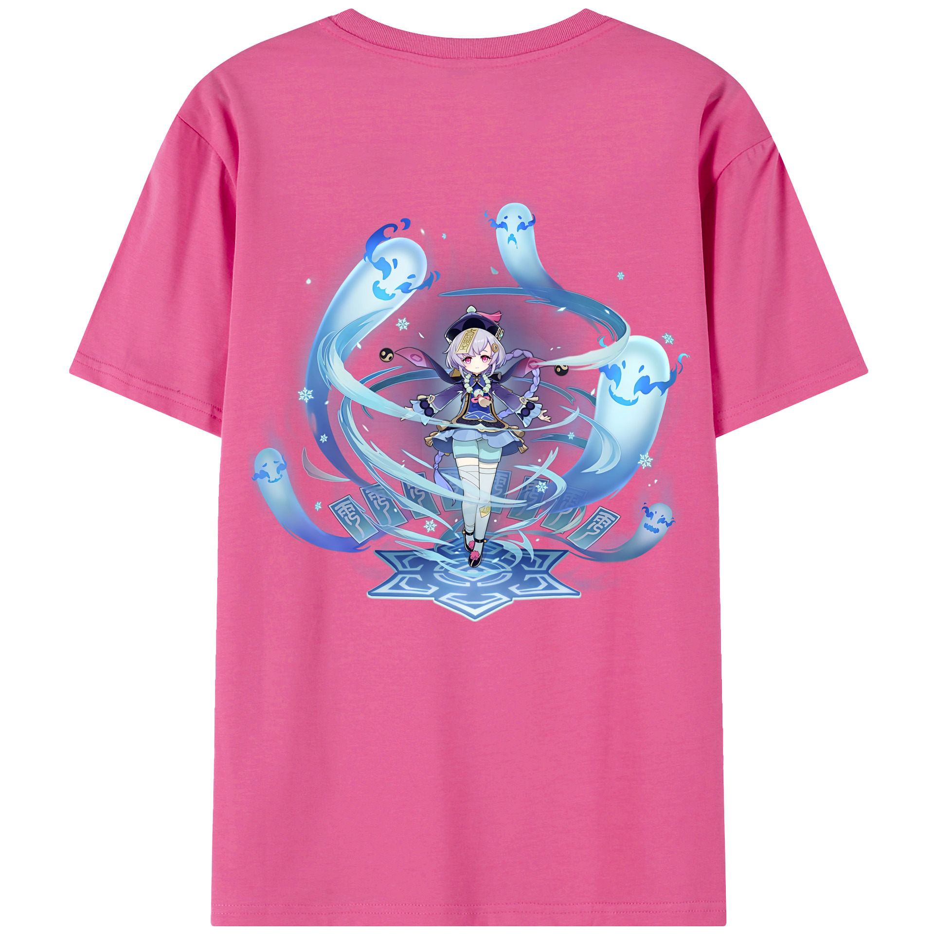 げんし神 七七 なな  genshin Nana レディース半袖Tシャツ(バックプリント)