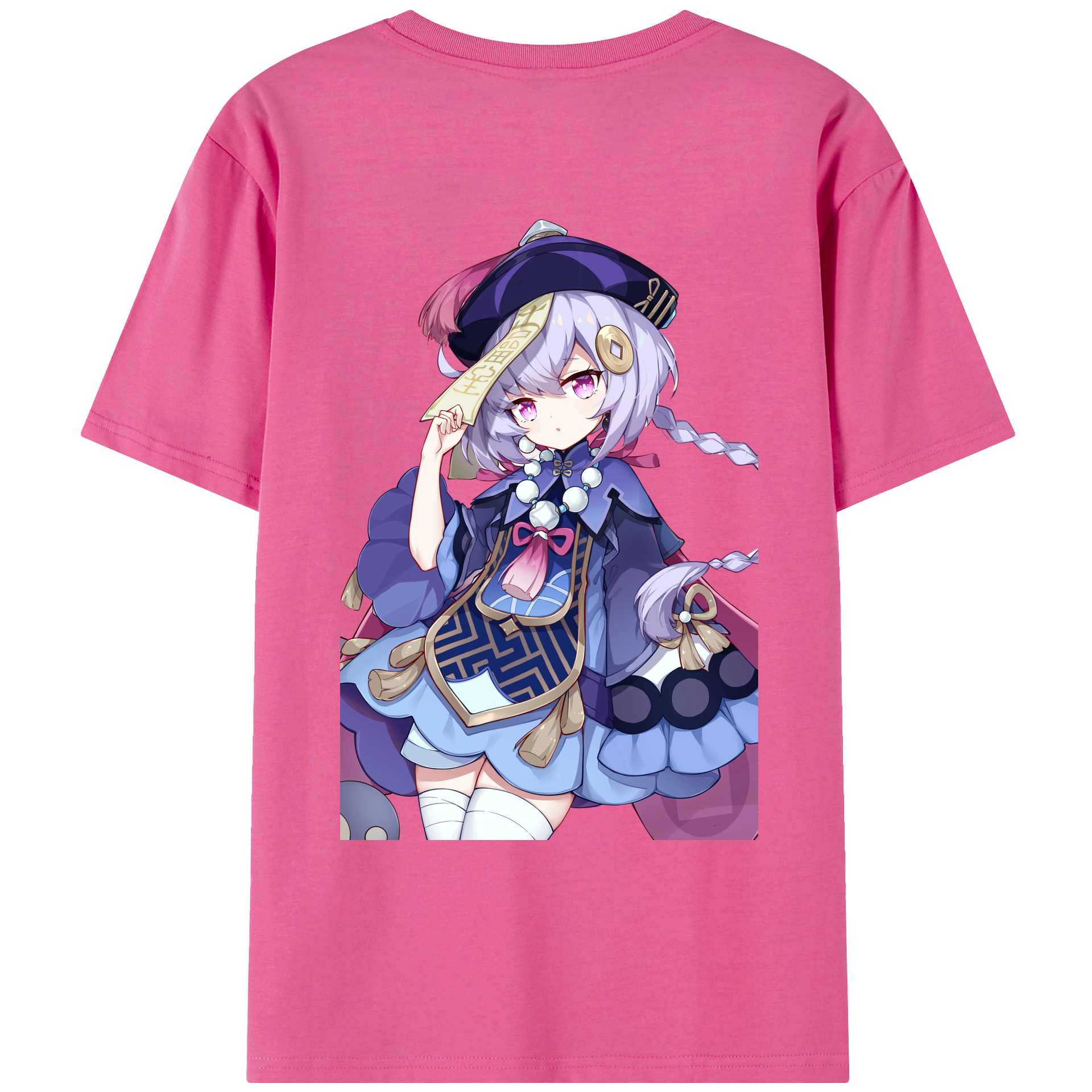 げんし神 七七 なな  genshin Nana レディース半袖Tシャツ(バックプリント)