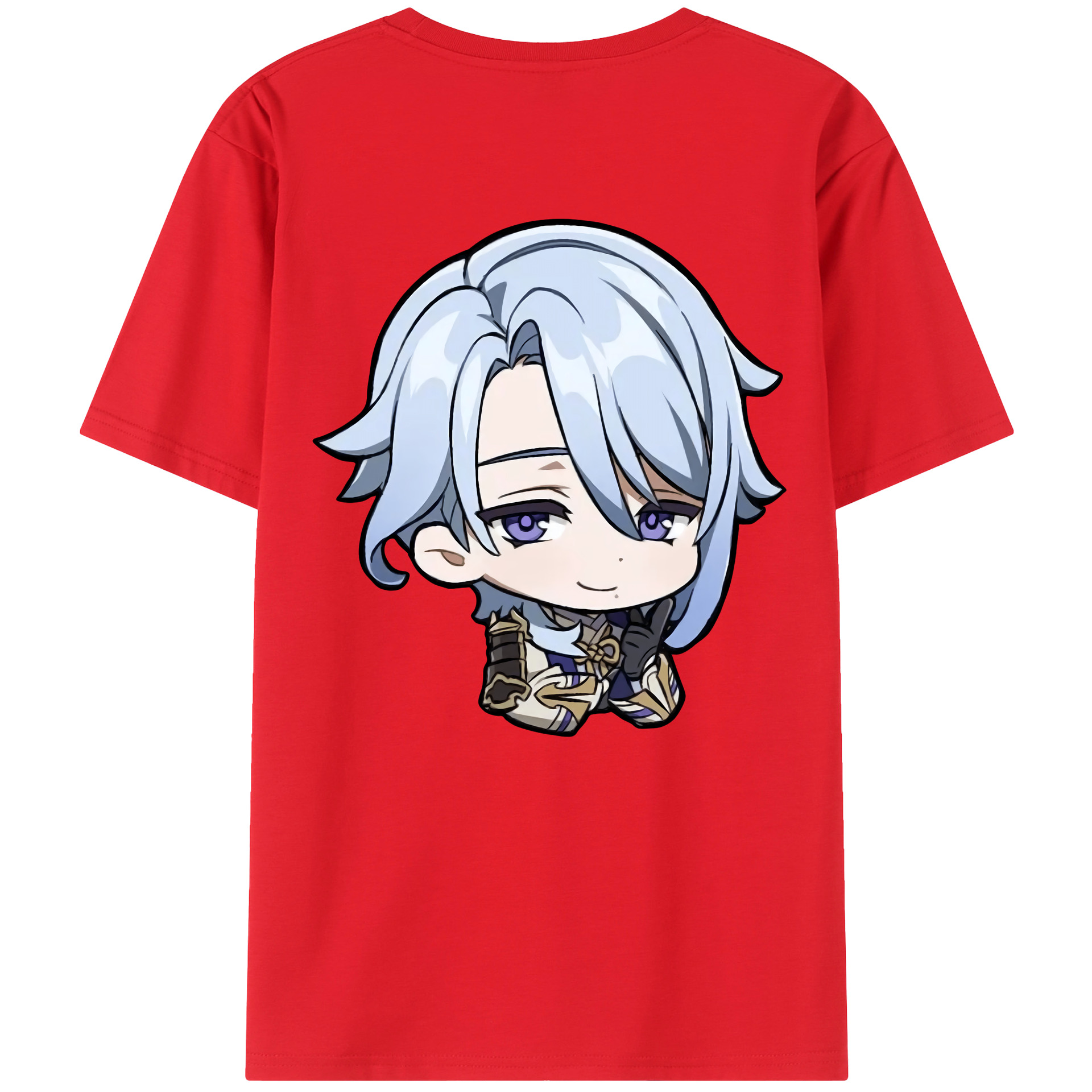 げんし神 神里綾人 かみさとあやと genshin Kamisato Ayato レディース半袖Tシャツ(バックプリント)