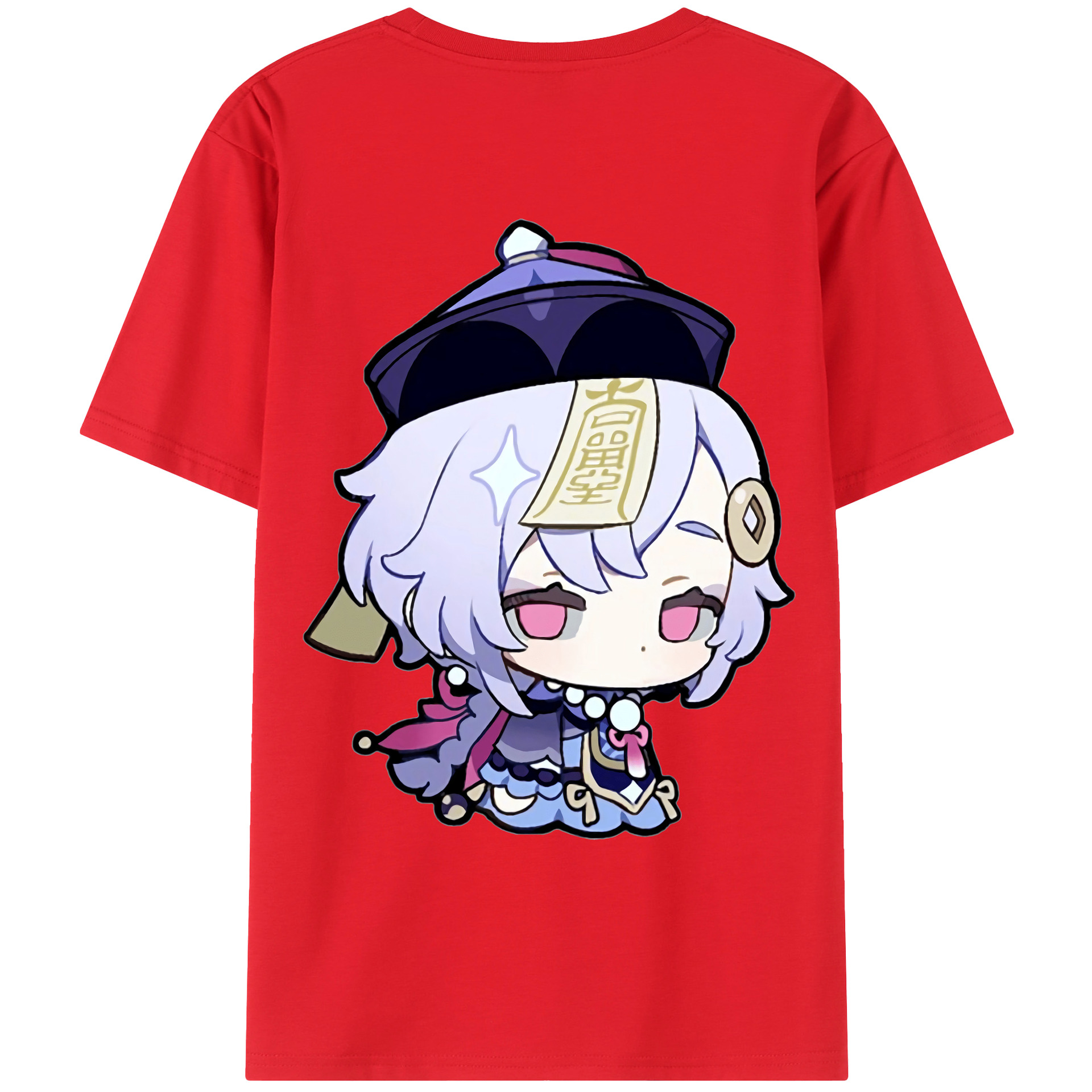 げんし神 七七 なな  genshin Nana レディース半袖Tシャツ(バックプリント)
