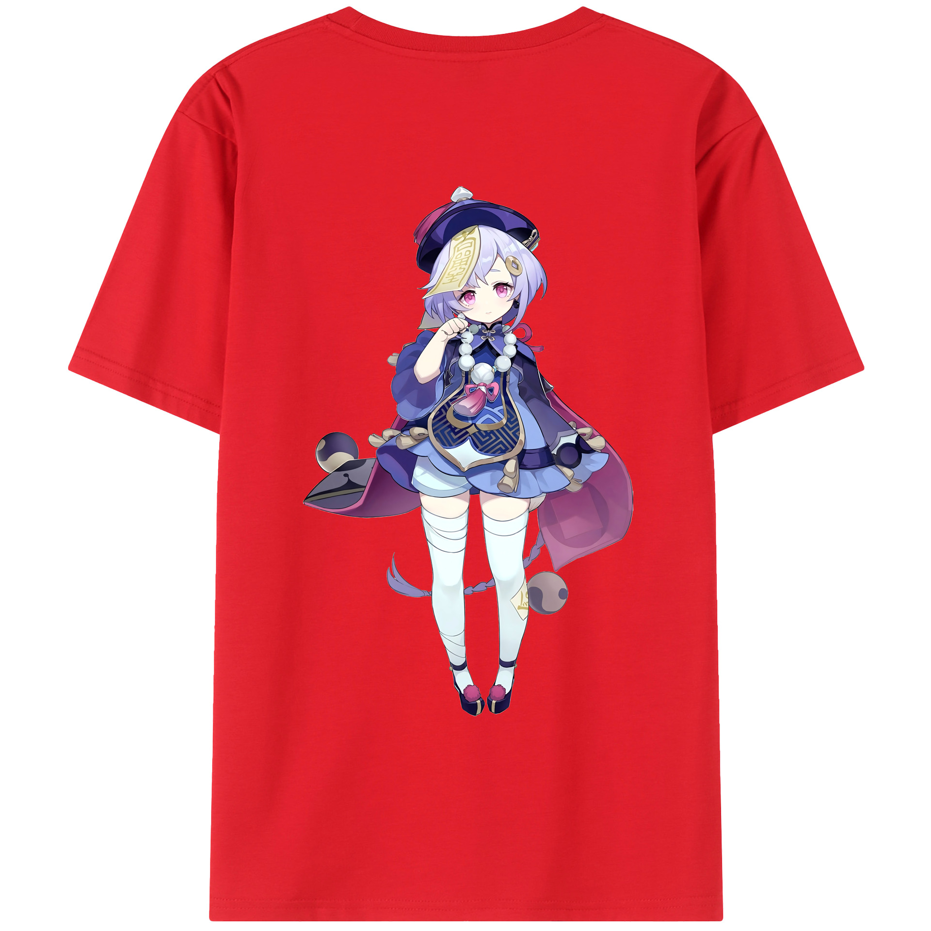 げんし神 七七 なな  genshin Nana レディース半袖Tシャツ(バックプリント)