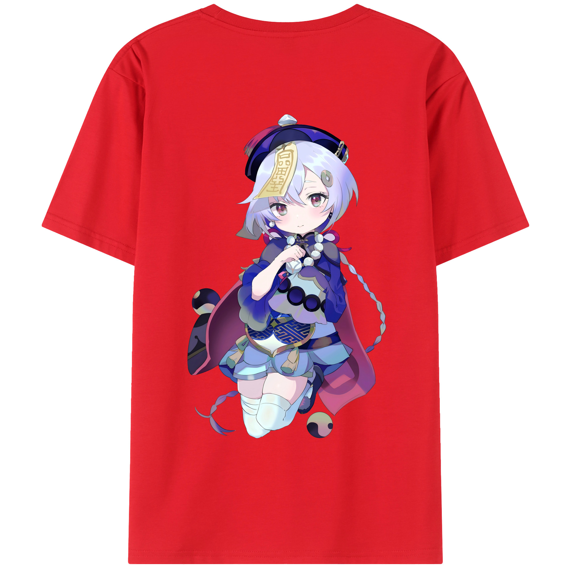 げんし神 七七 なな  genshin Nana レディース半袖Tシャツ(バックプリント)