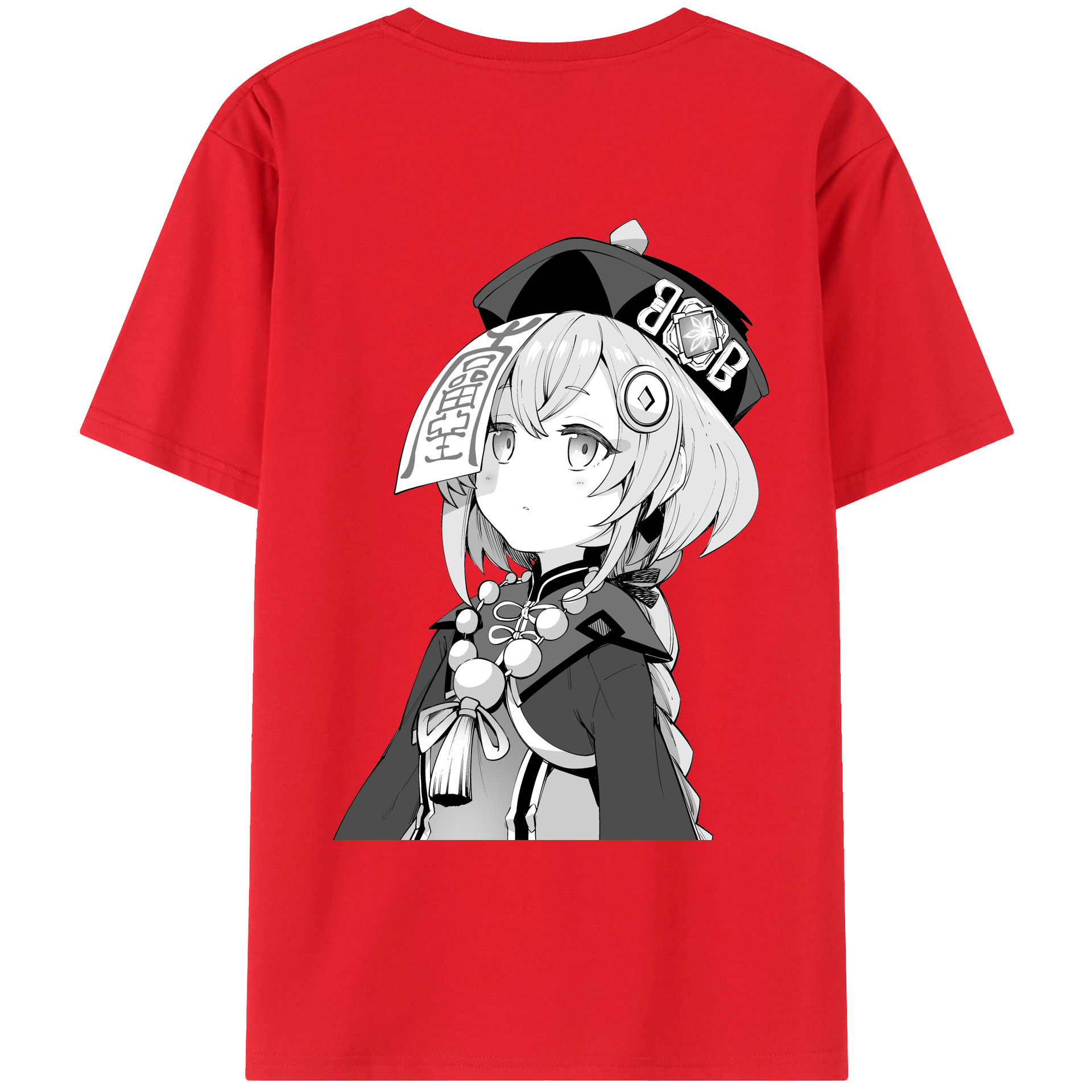 げんし神 七七 なな  genshin Nana レディース半袖Tシャツ(バックプリント)