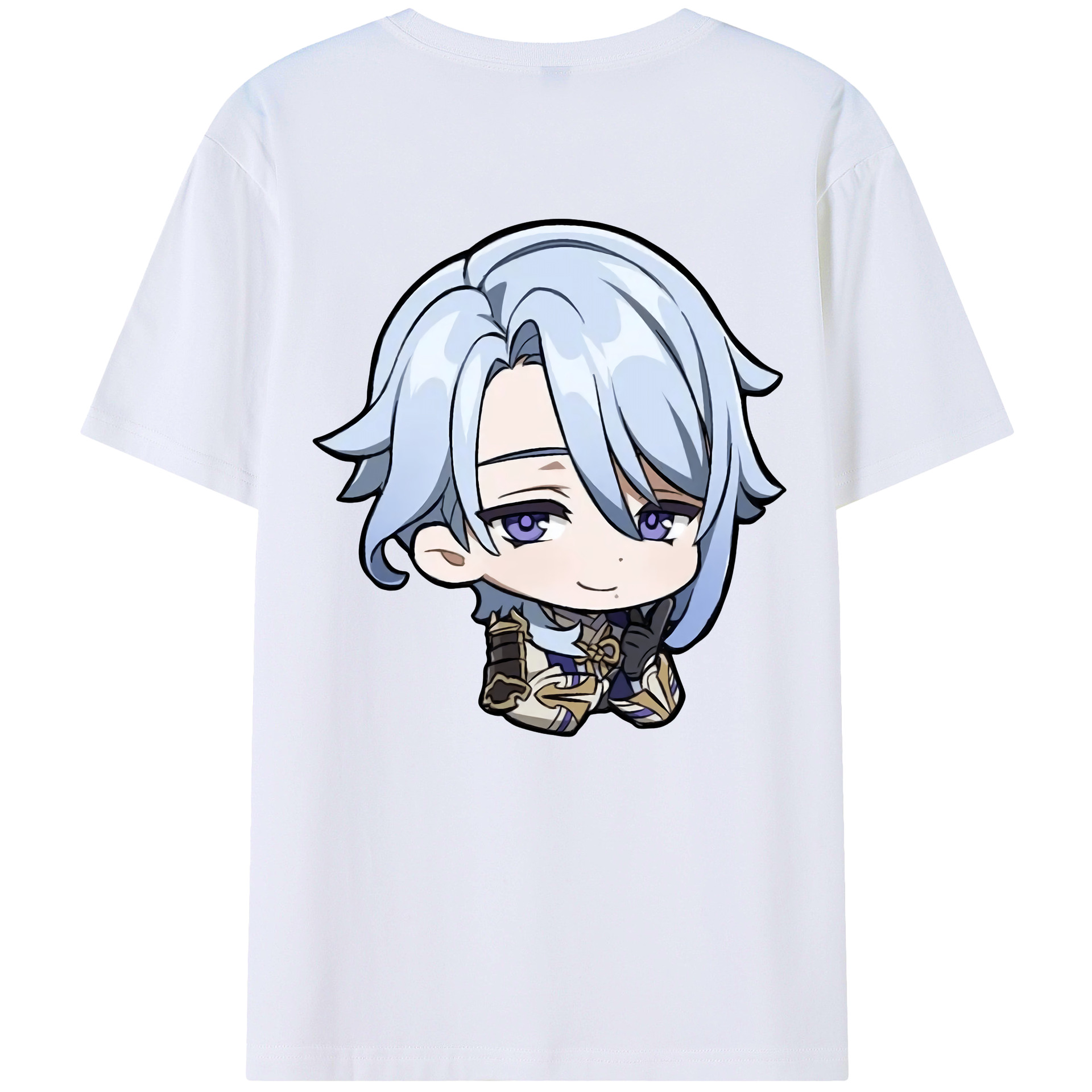 げんし神 神里綾人 かみさとあやと genshin Kamisato Ayato レディース半袖Tシャツ(バックプリント)