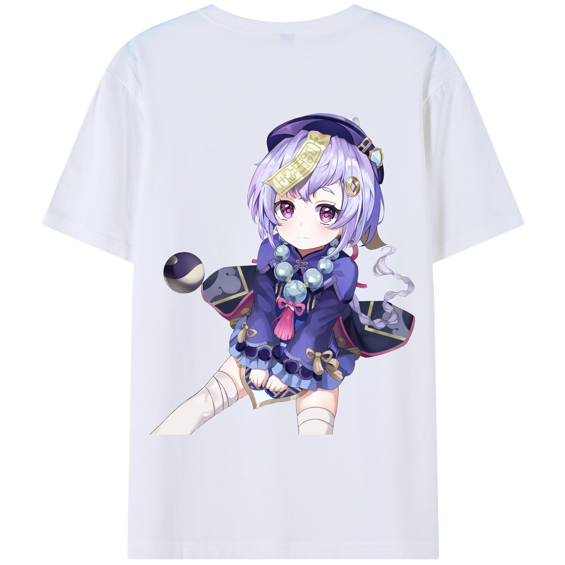 げんし神 七七 なな  genshin Nana レディース半袖Tシャツ(バックプリント)