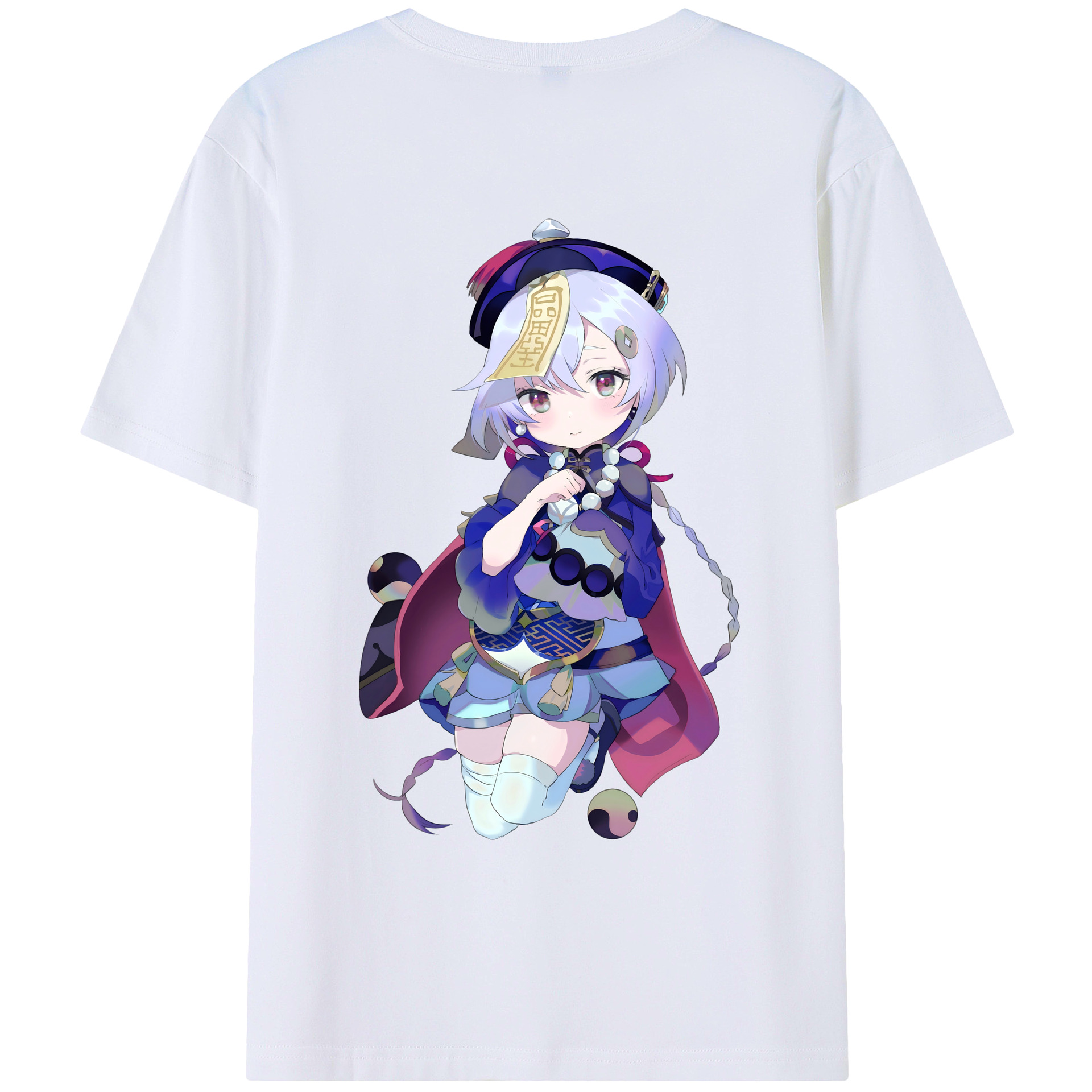 げんし神 七七 なな  genshin Nana レディース半袖Tシャツ(バックプリント)