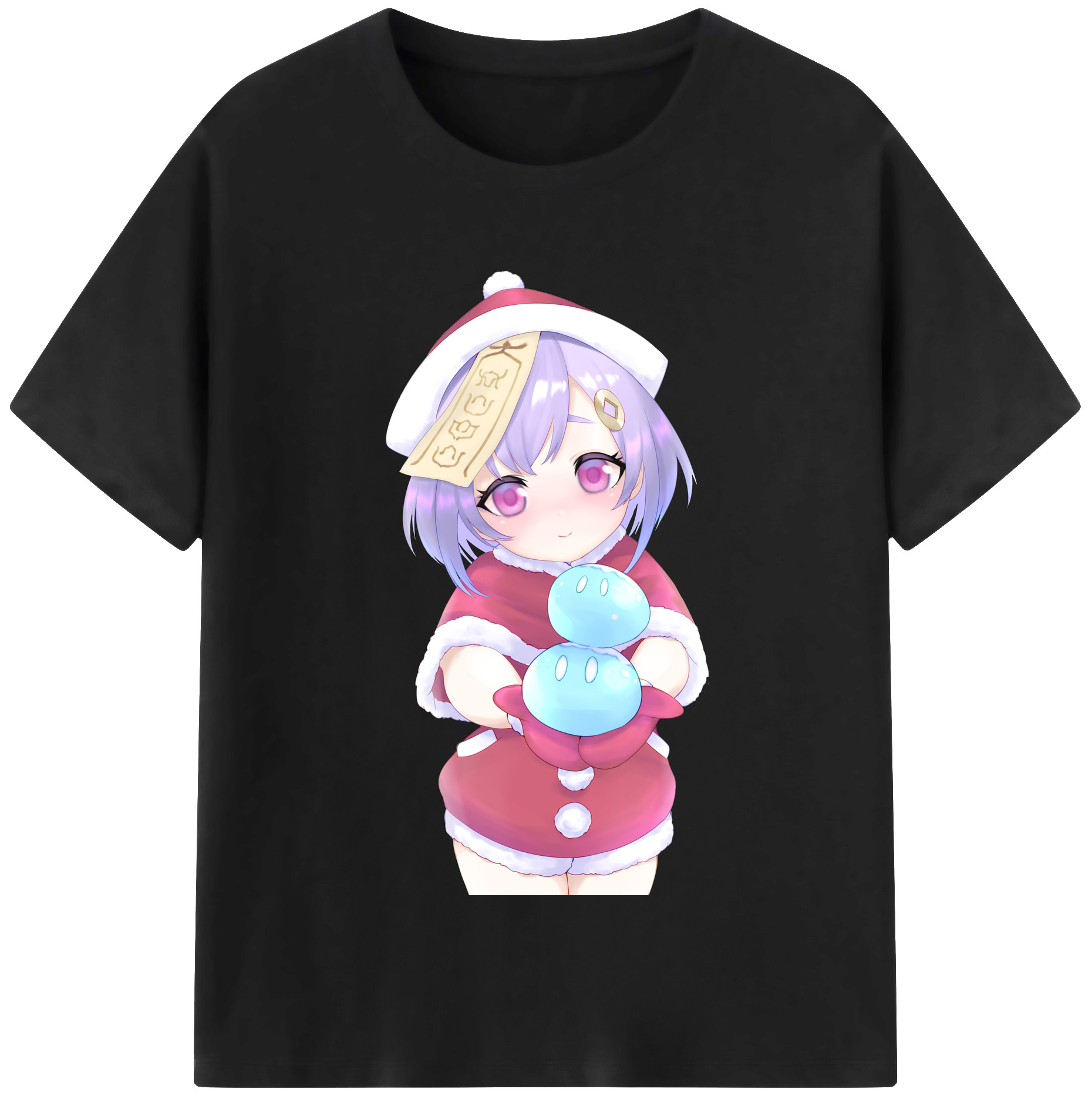 げんし神 七七 なな  genshin Nana レディースカジュアルプリントTシャツ（綿100％）