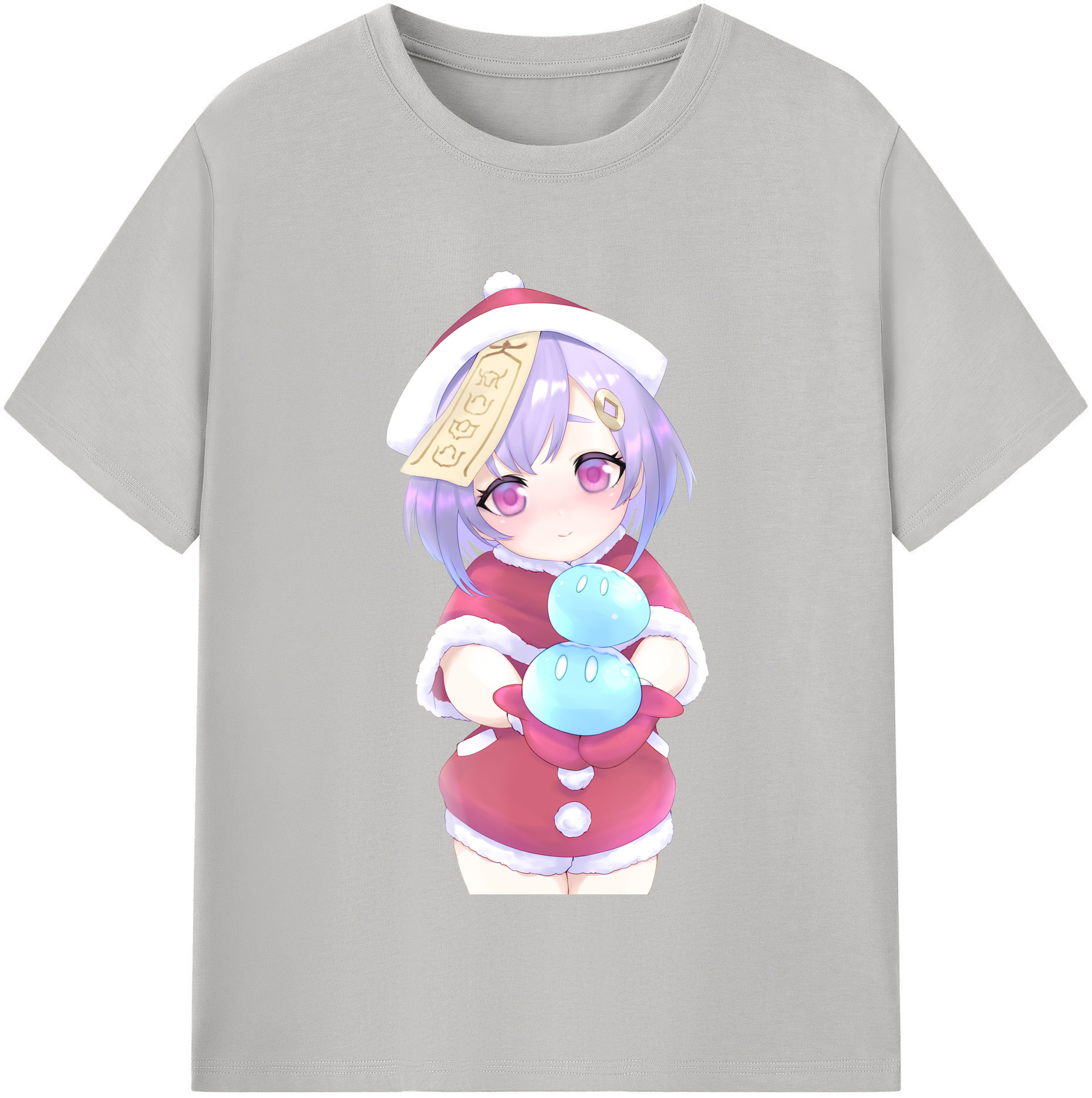 げんし神 七七 なな  genshin Nana レディースカジュアルプリントTシャツ（綿100％）