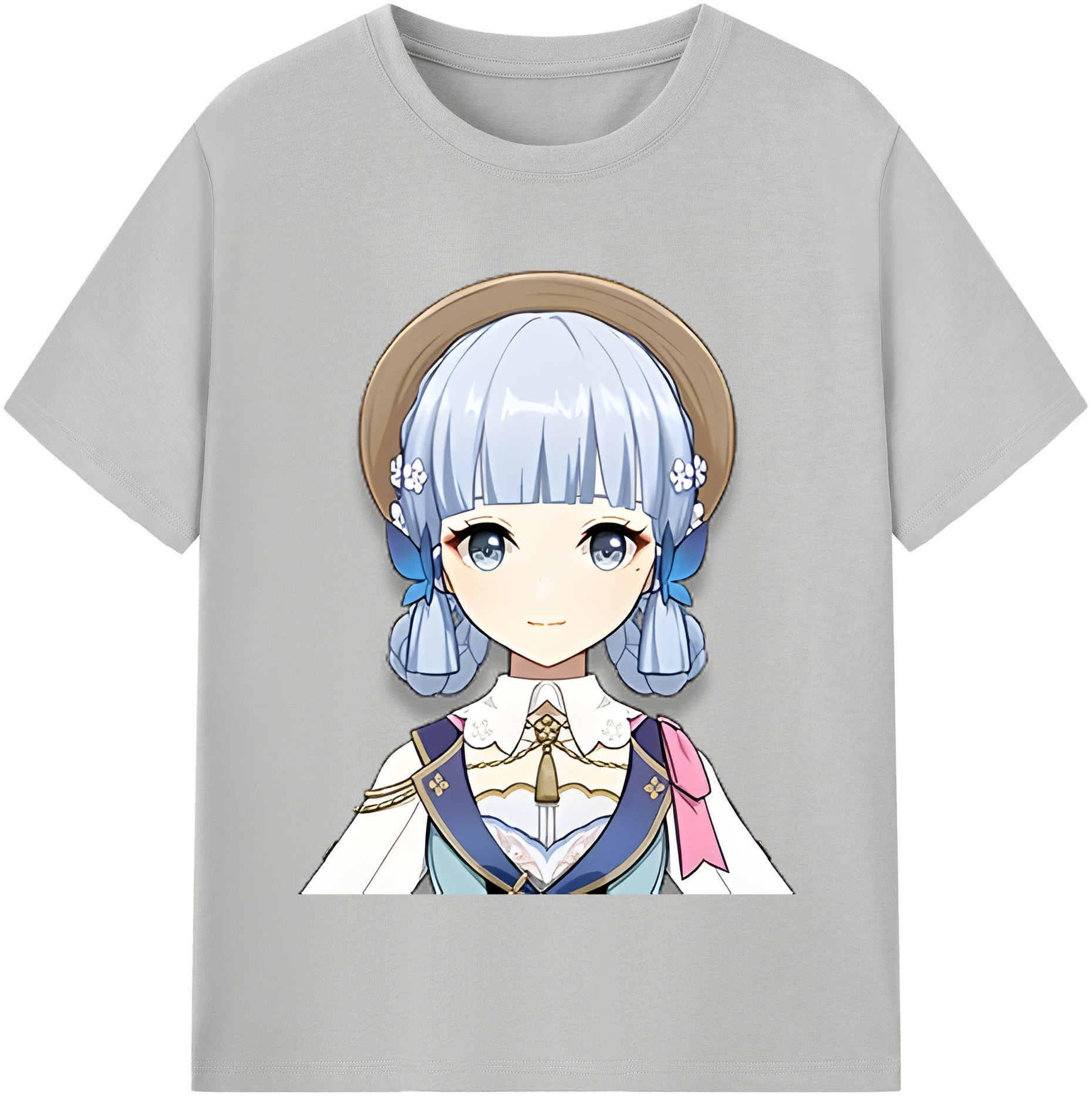 げんし神 神里綾華 神宮寺レン genshin Kamimiya Ren レディースカジュアルプリントTシャツ（綿100％）