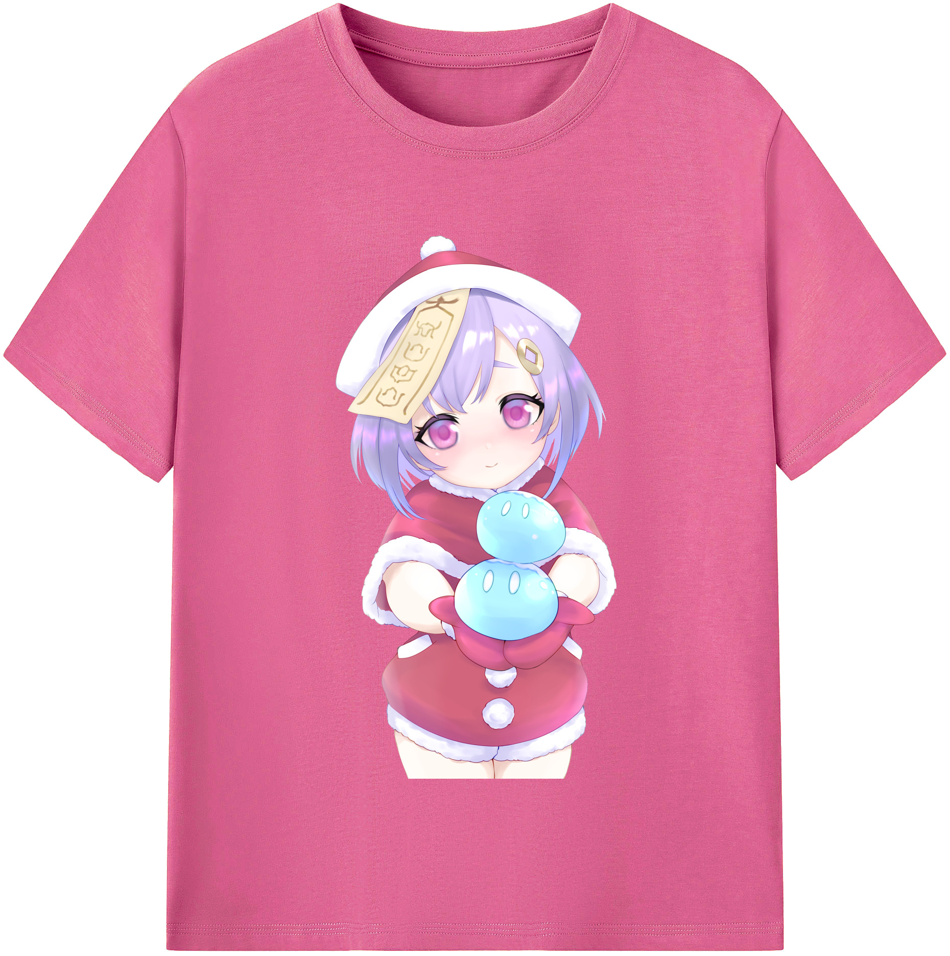 げんし神 七七 なな  genshin Nana レディースカジュアルプリントTシャツ（綿100％）