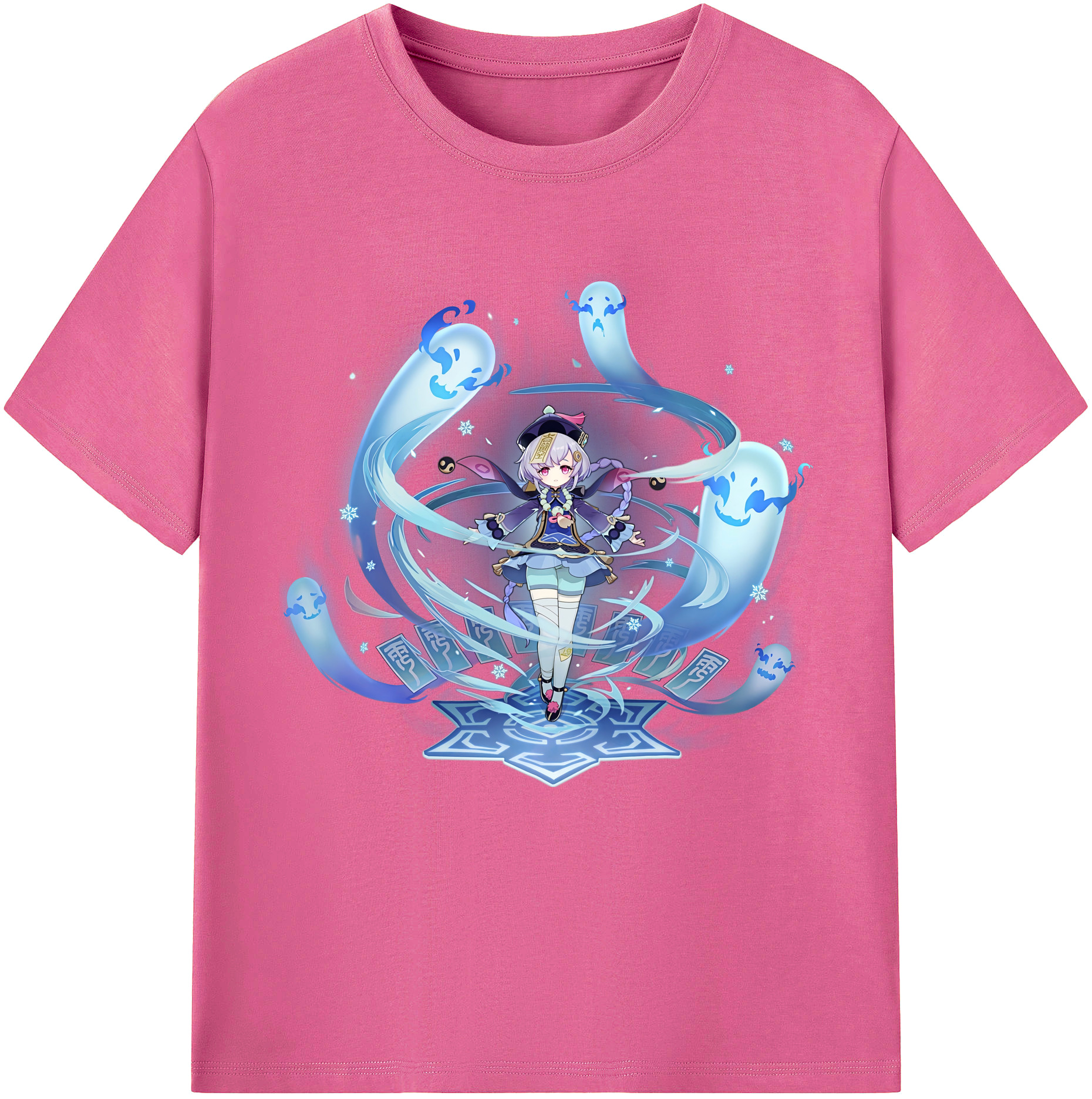 げんし神 七七 なな  genshin Nana レディースカジュアルプリントTシャツ（綿100％）