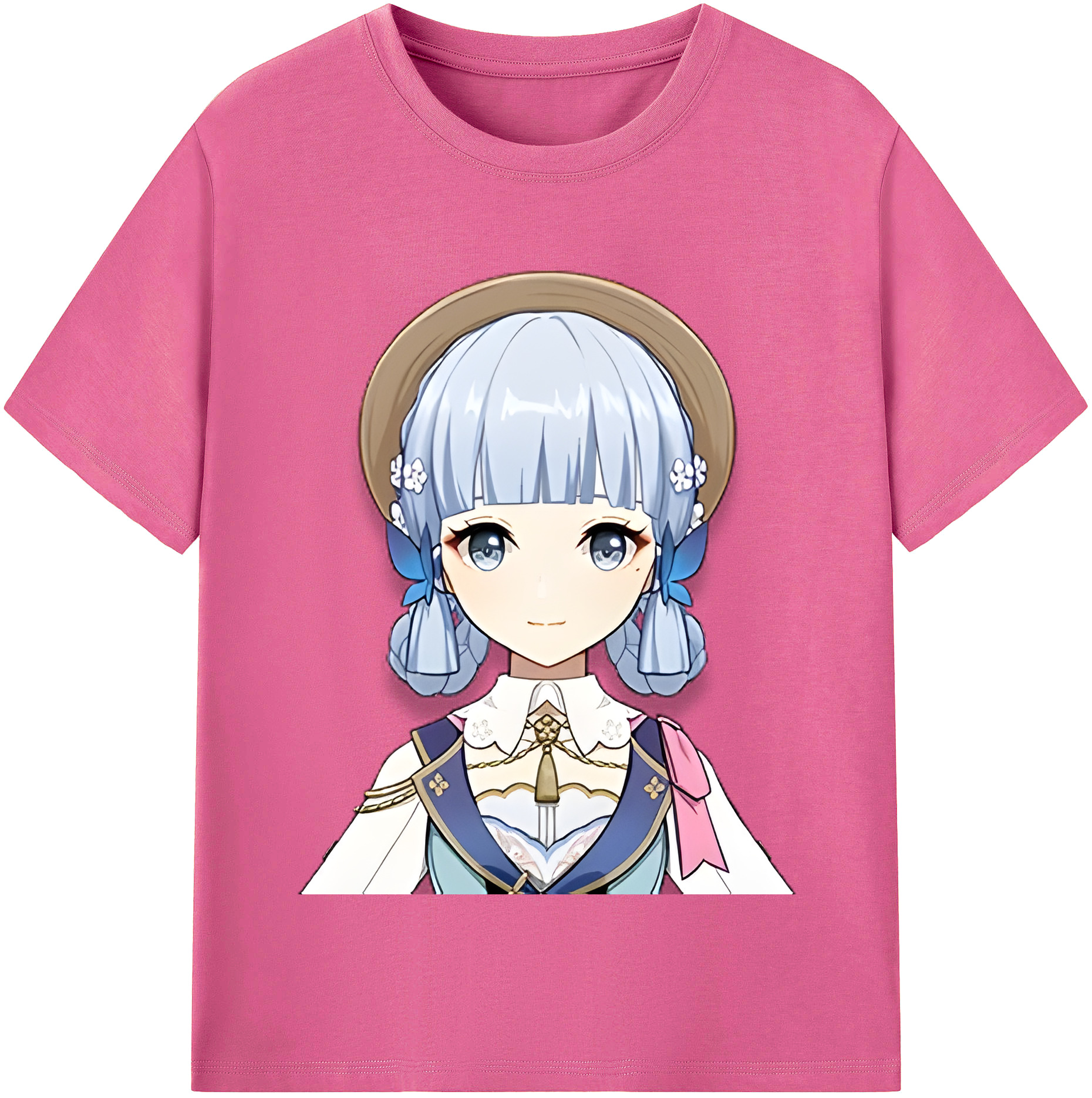 げんし神 神里綾華 神宮寺レン genshin Kamimiya Ren レディースカジュアルプリントTシャツ（綿100％）