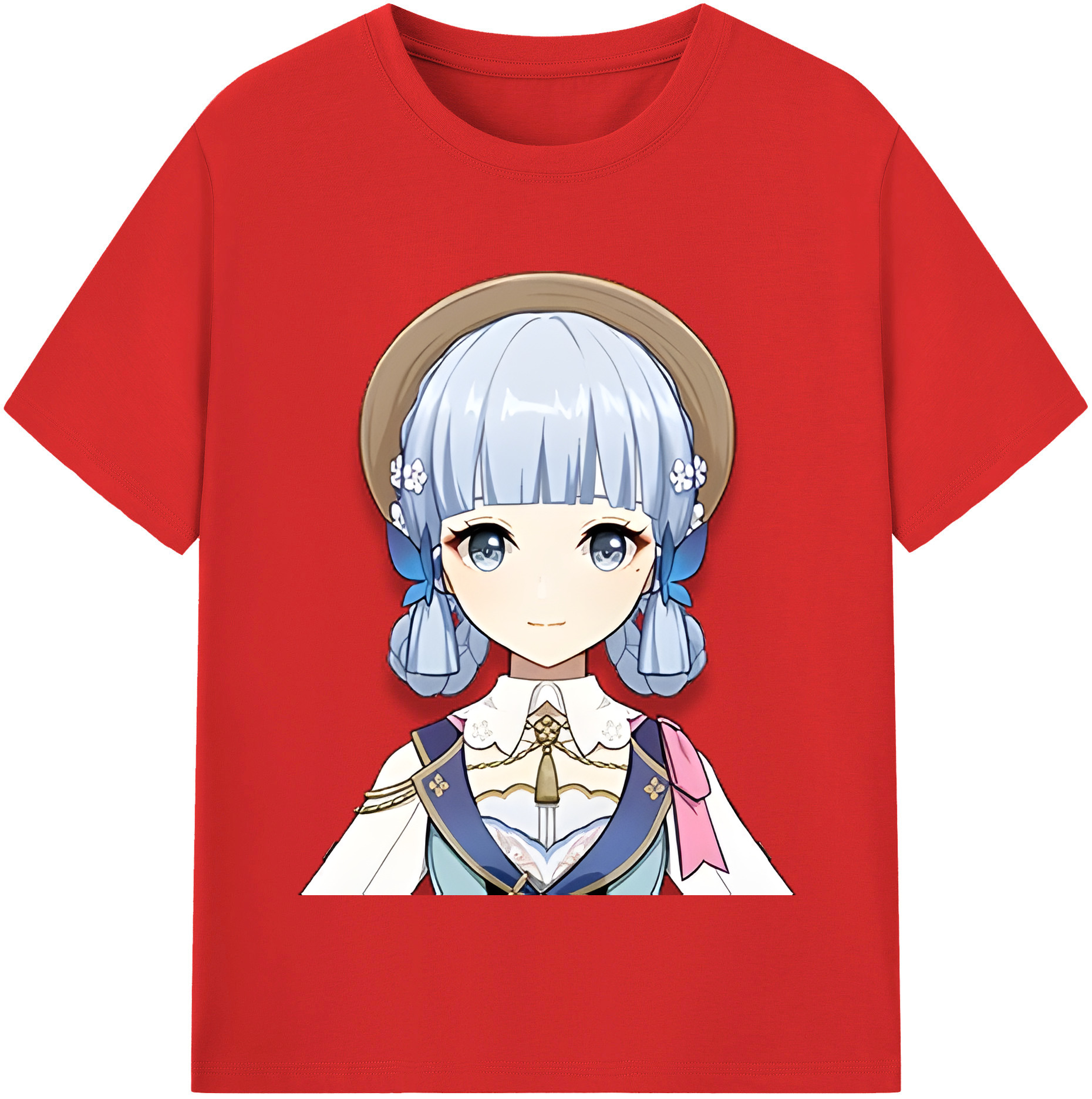 げんし神 神里綾華 神宮寺レン genshin Kamimiya Ren レディースカジュアルプリントTシャツ（綿100％）