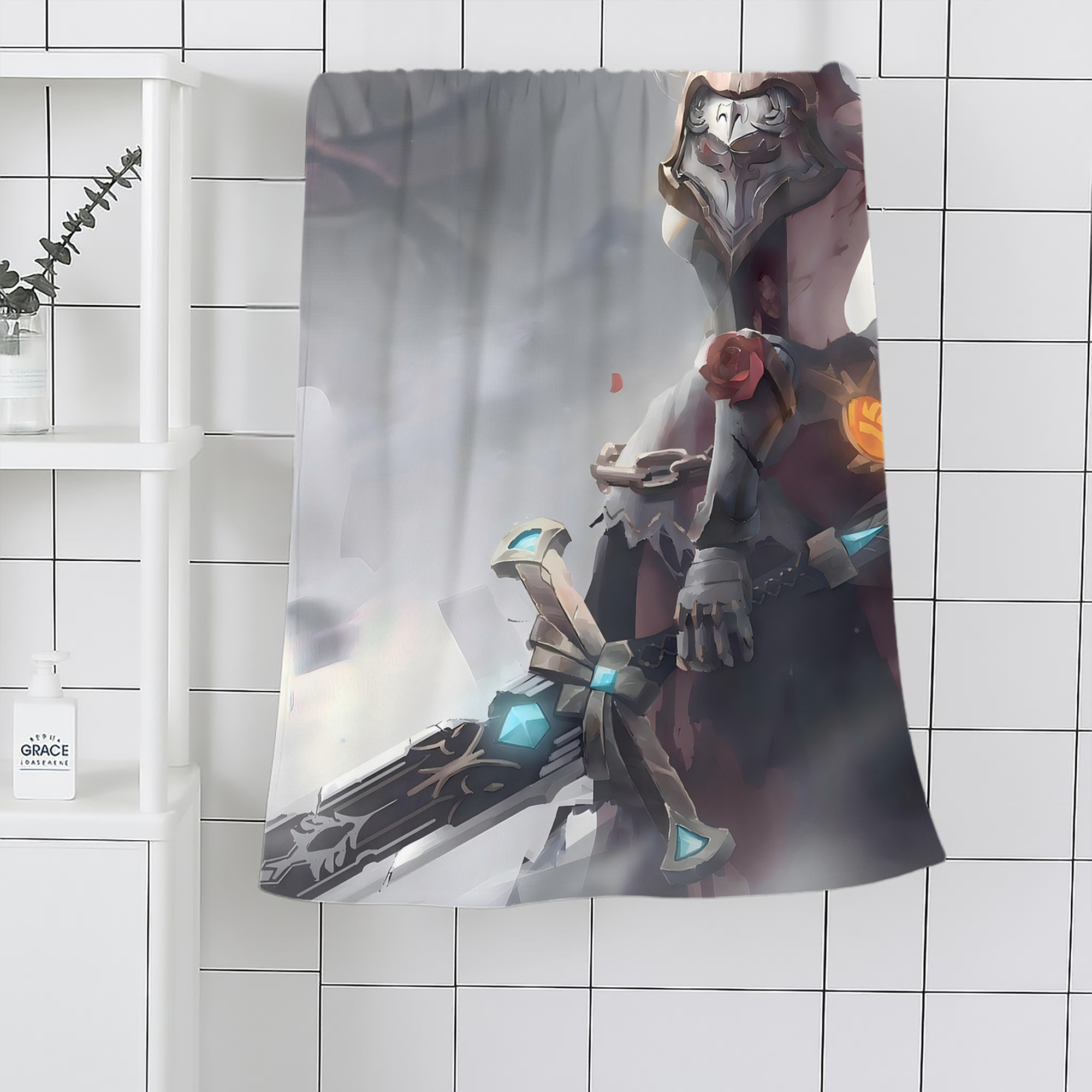 げんし神 genshin 大判バスタオル 70×140cm 吸水速乾 柔らかい肌触り