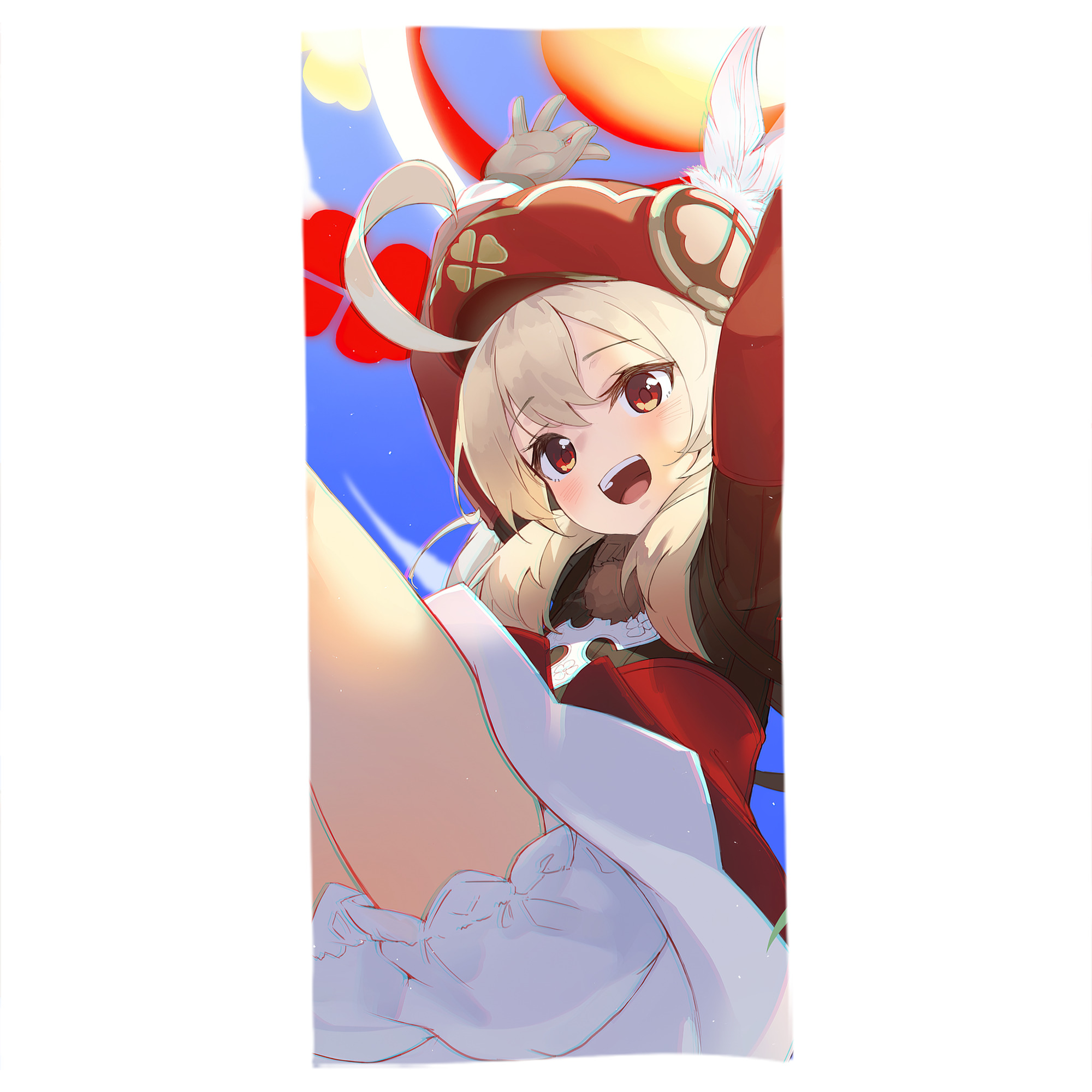 げんし神 genshin 大判バスタオル 70×140cm 吸水速乾 柔らかい肌触り