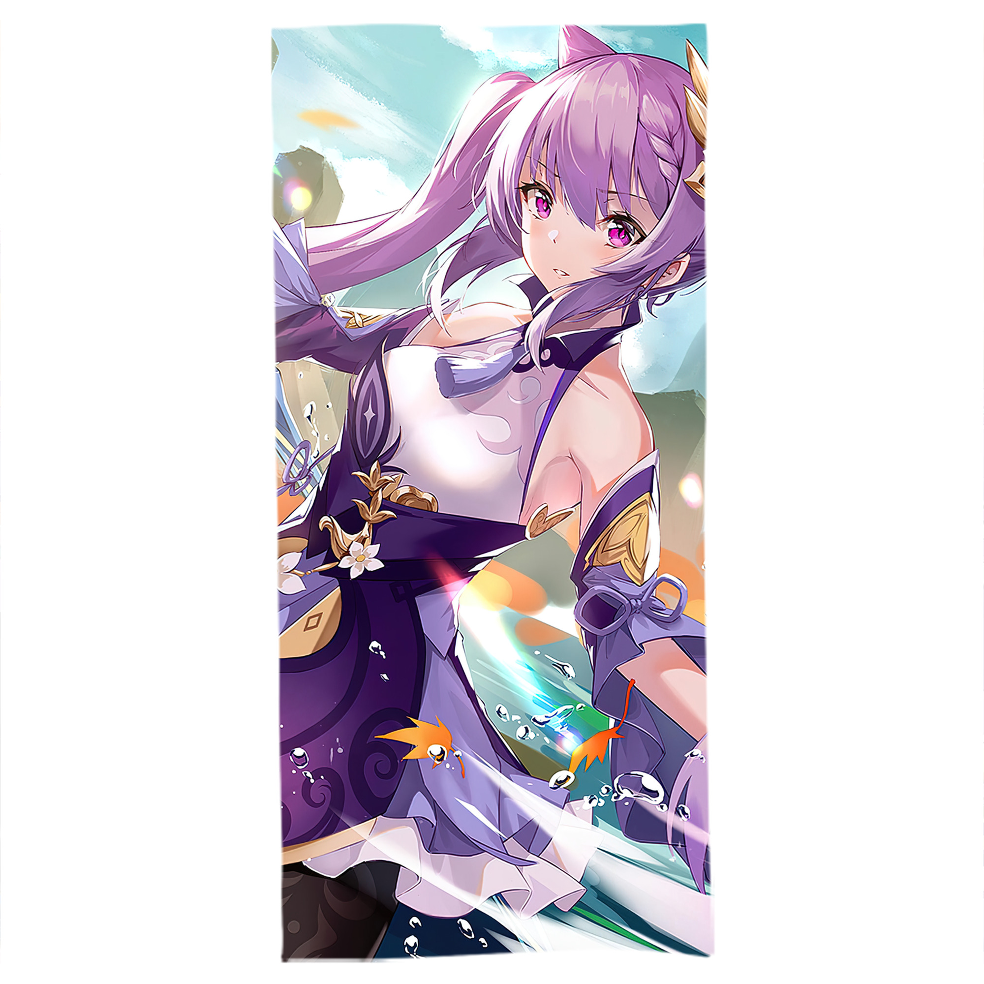 げんし神 genshin 大判バスタオル 70×140cm 吸水速乾 柔らかい肌触り