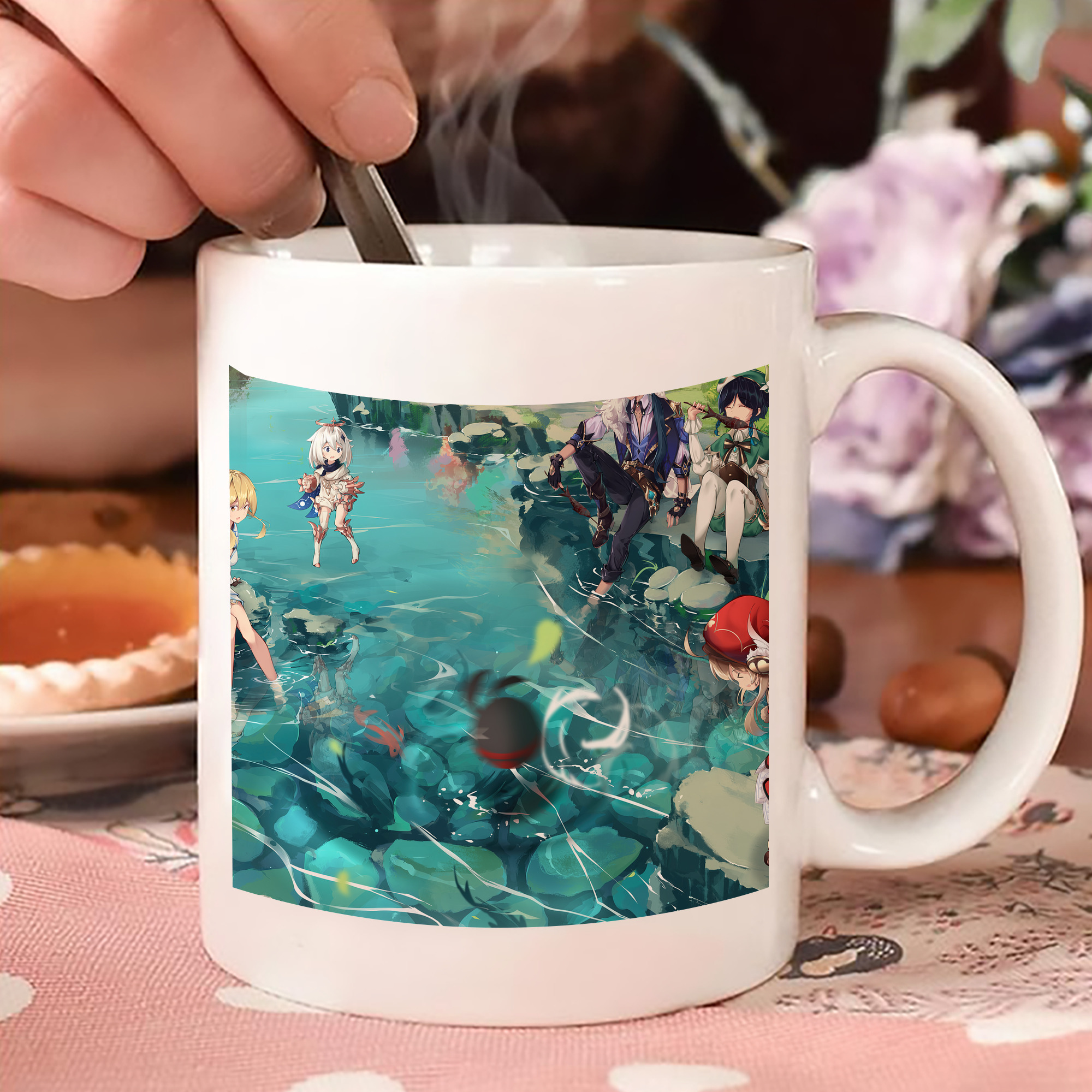 げんし神 genshin カラーマグカップ