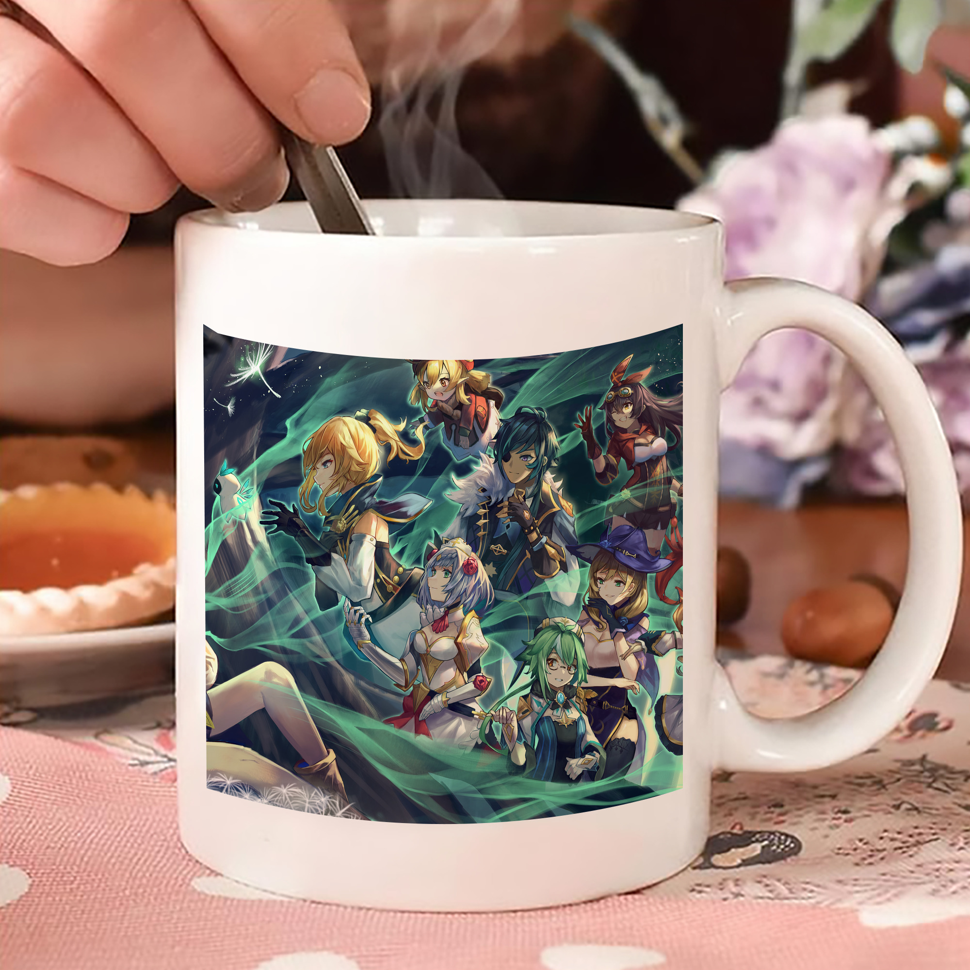げんし神 genshin カラーマグカップ