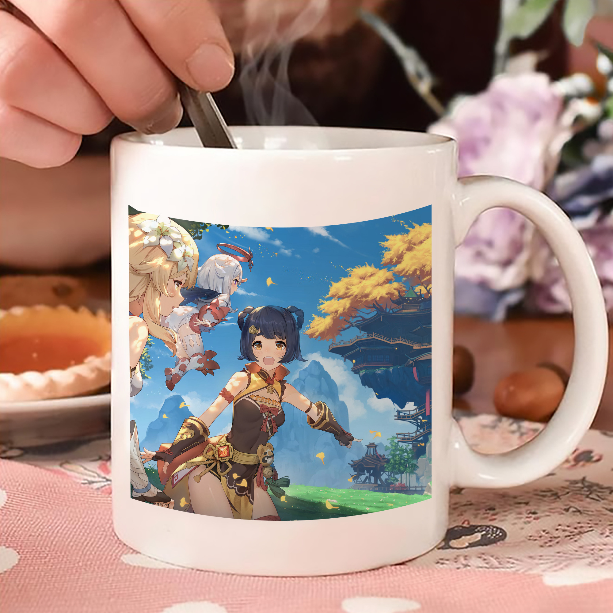 げんし神 genshin カラーマグカップ