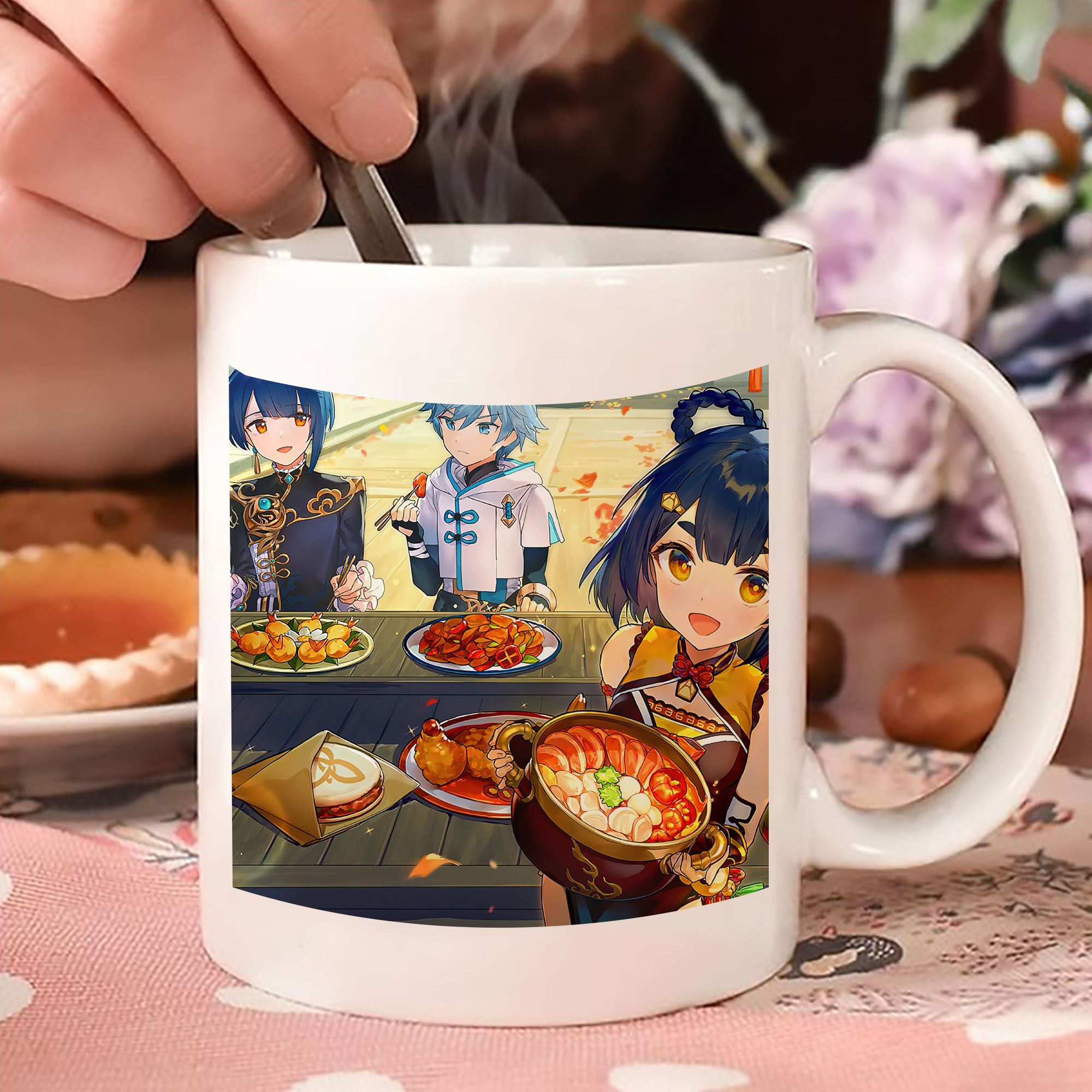 げんし神 genshin カラーマグカップ