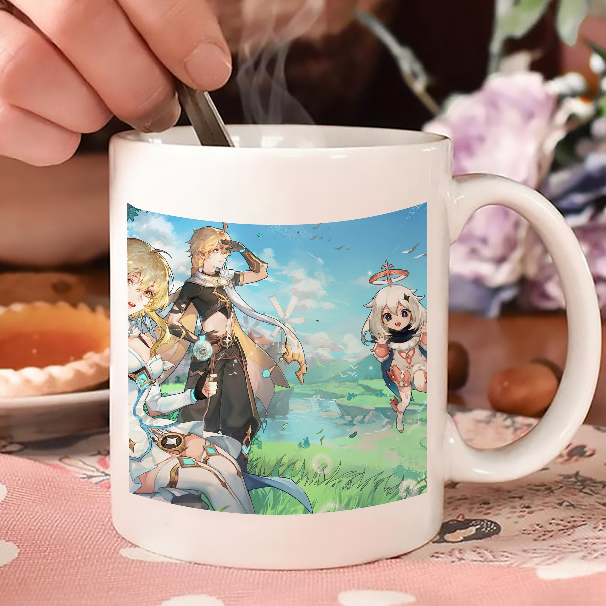 げんし神 genshin カラーマグカップ