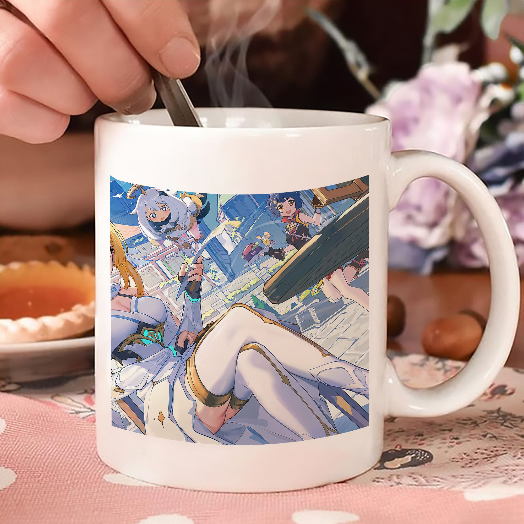 げんし神 genshin カラーマグカップ