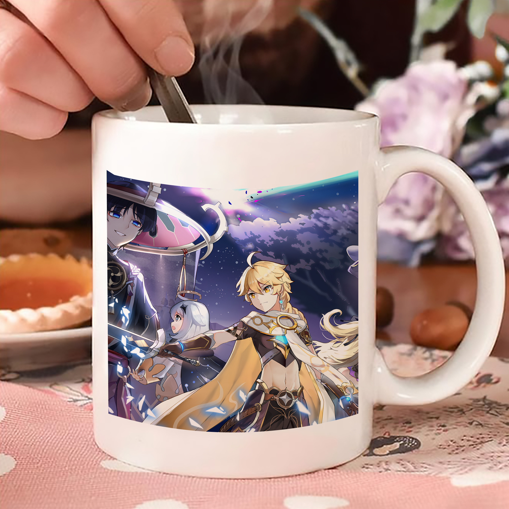 げんし神 genshin カラーマグカップ