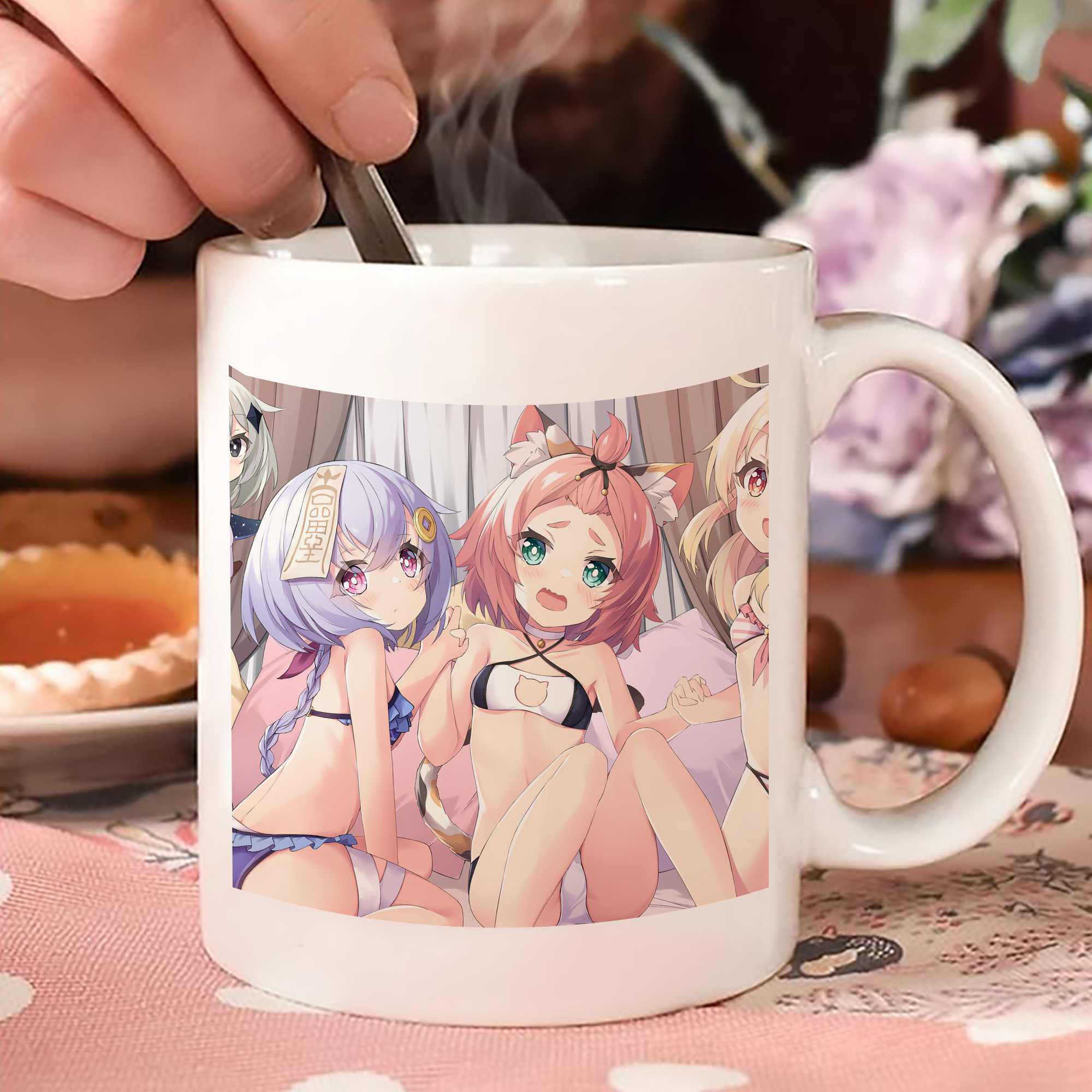 げんし神 genshin カラーマグカップ