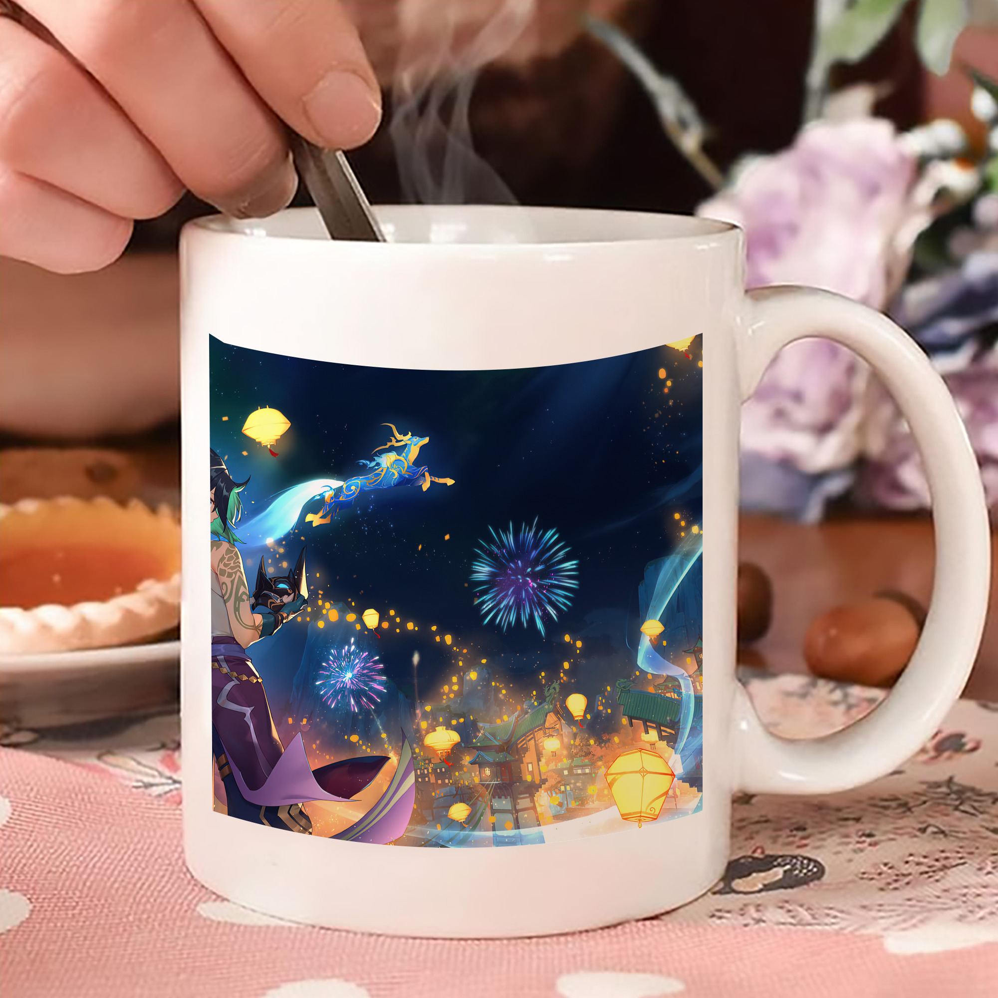 げんし神 genshin カラーマグカップ