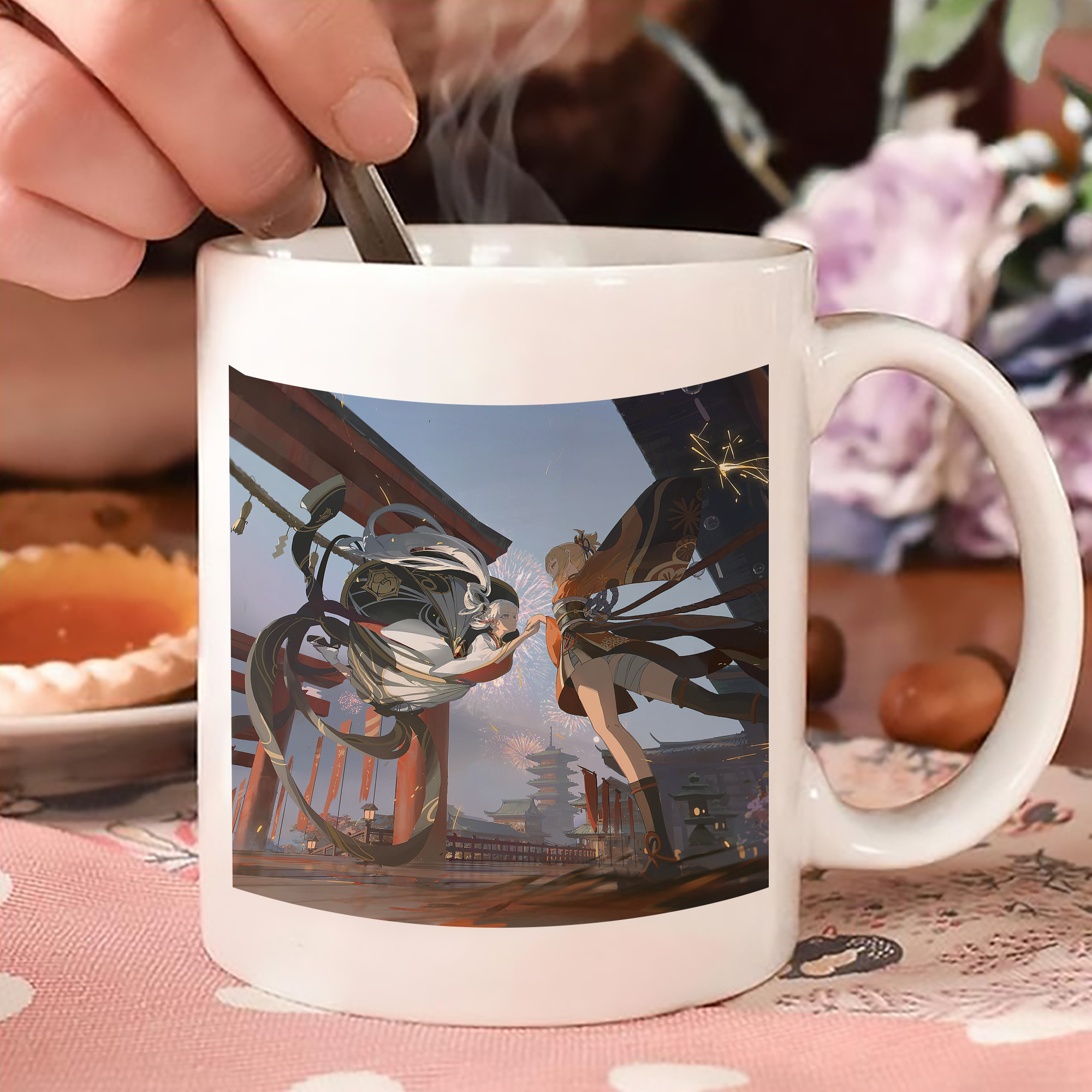 げんし神 genshin カラーマグカップ