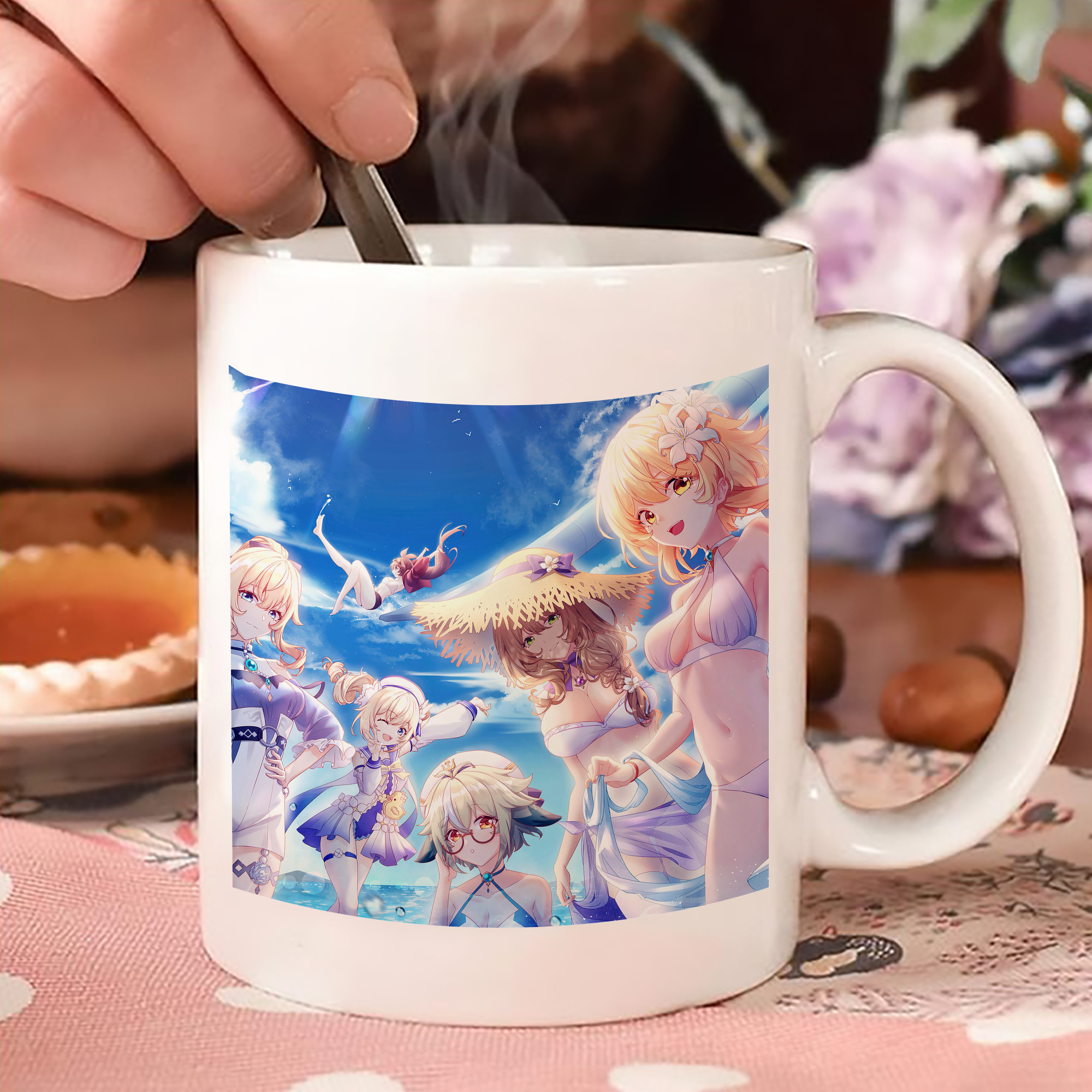 げんし神 genshin カラーマグカップ