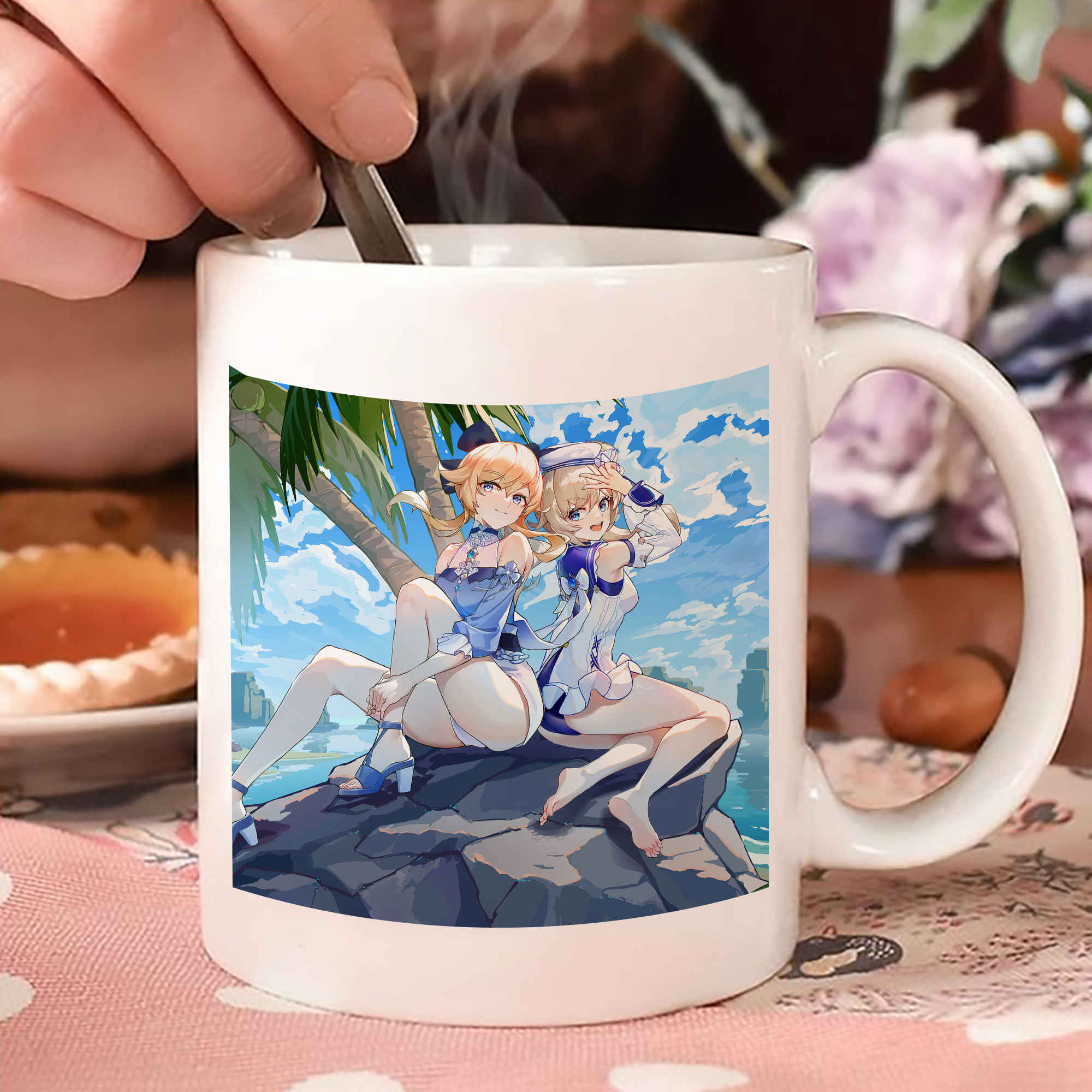 げんし神 genshin カラーマグカップ