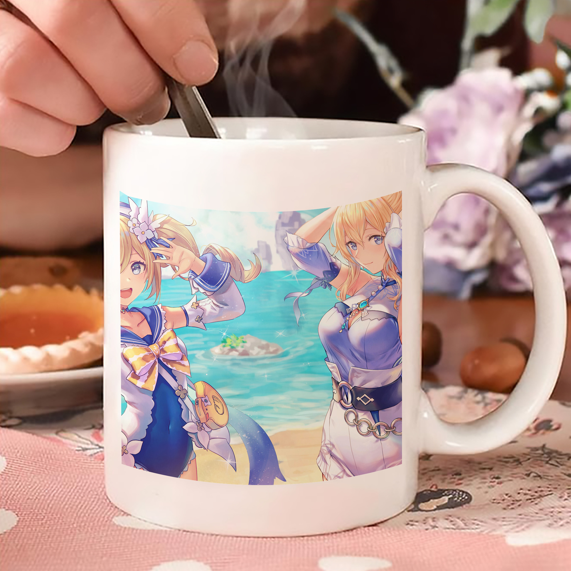 げんし神 genshin カラーマグカップ