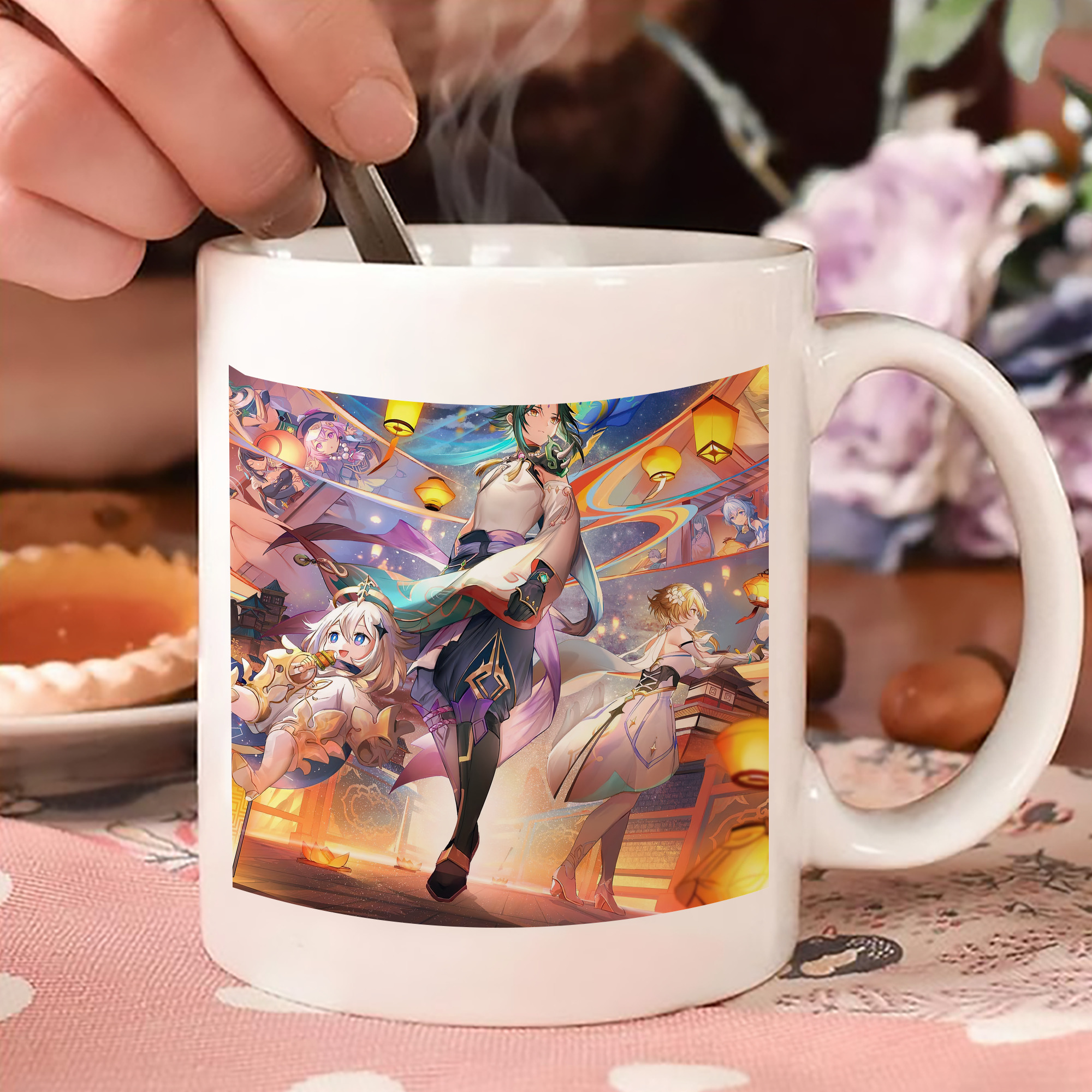 げんし神 genshin カラーマグカップ