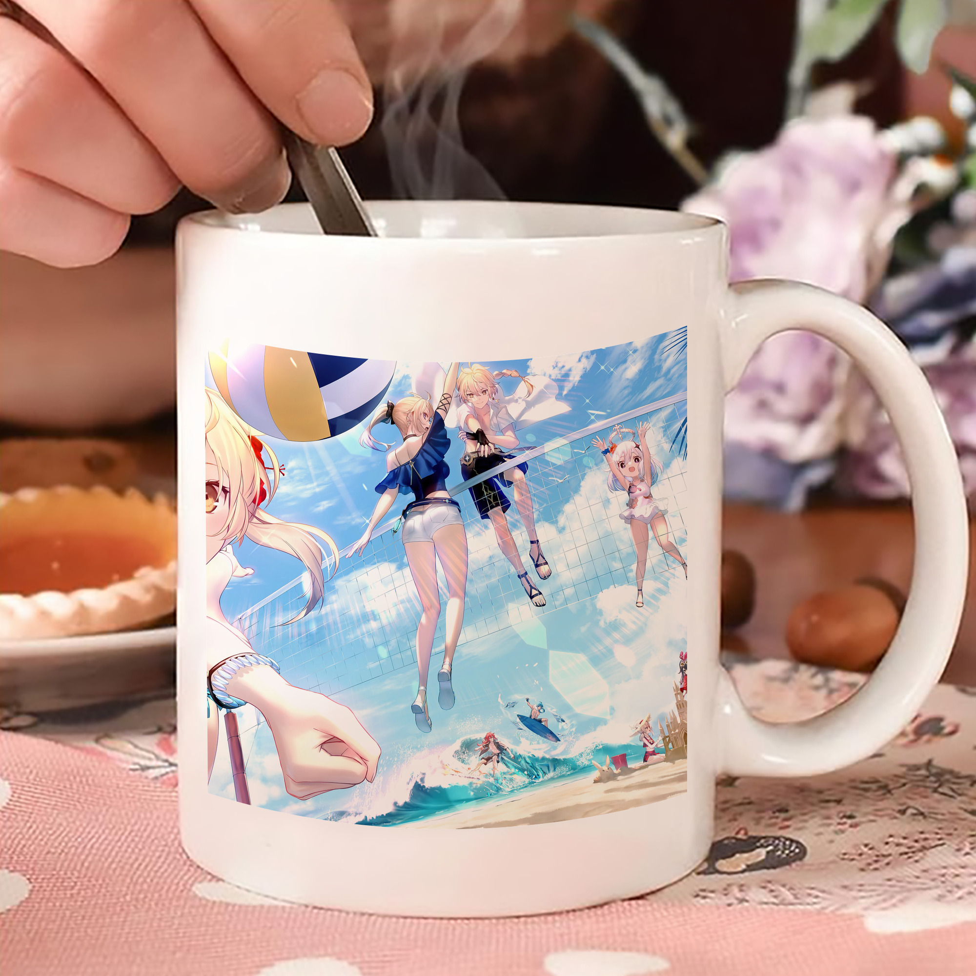 げんし神 genshin カラーマグカップ