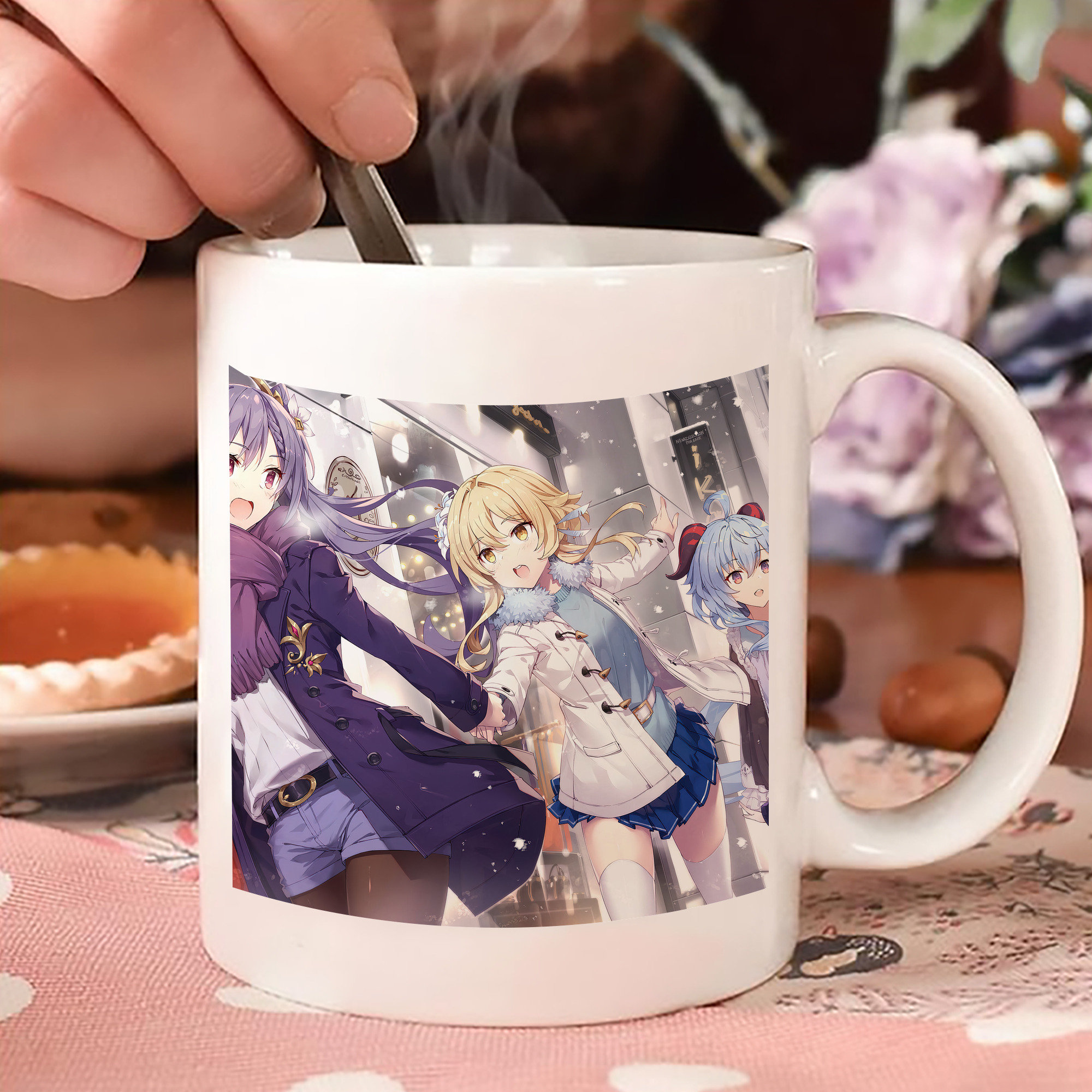 げんし神 genshin カラーマグカップ