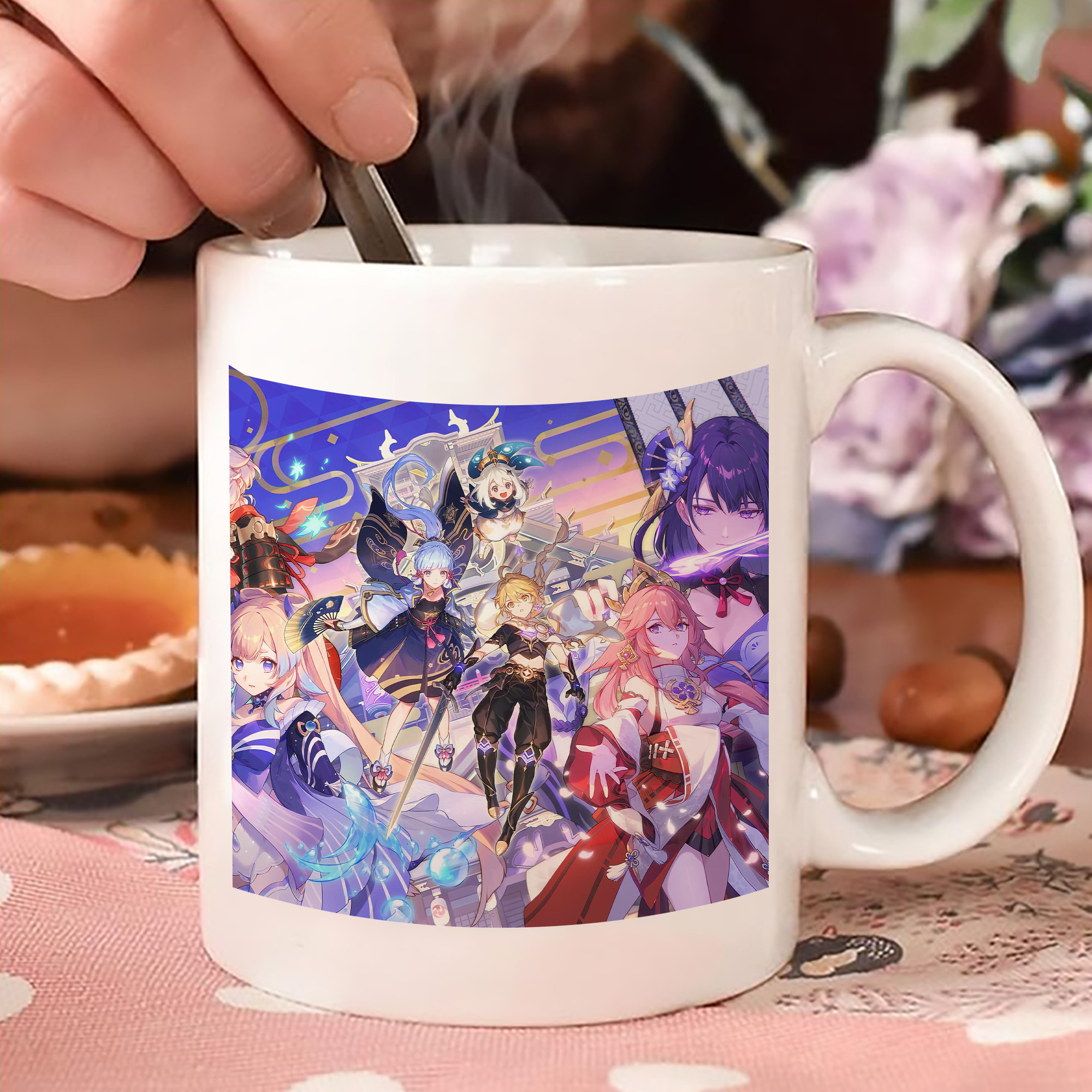 げんし神 genshin カラーマグカップ