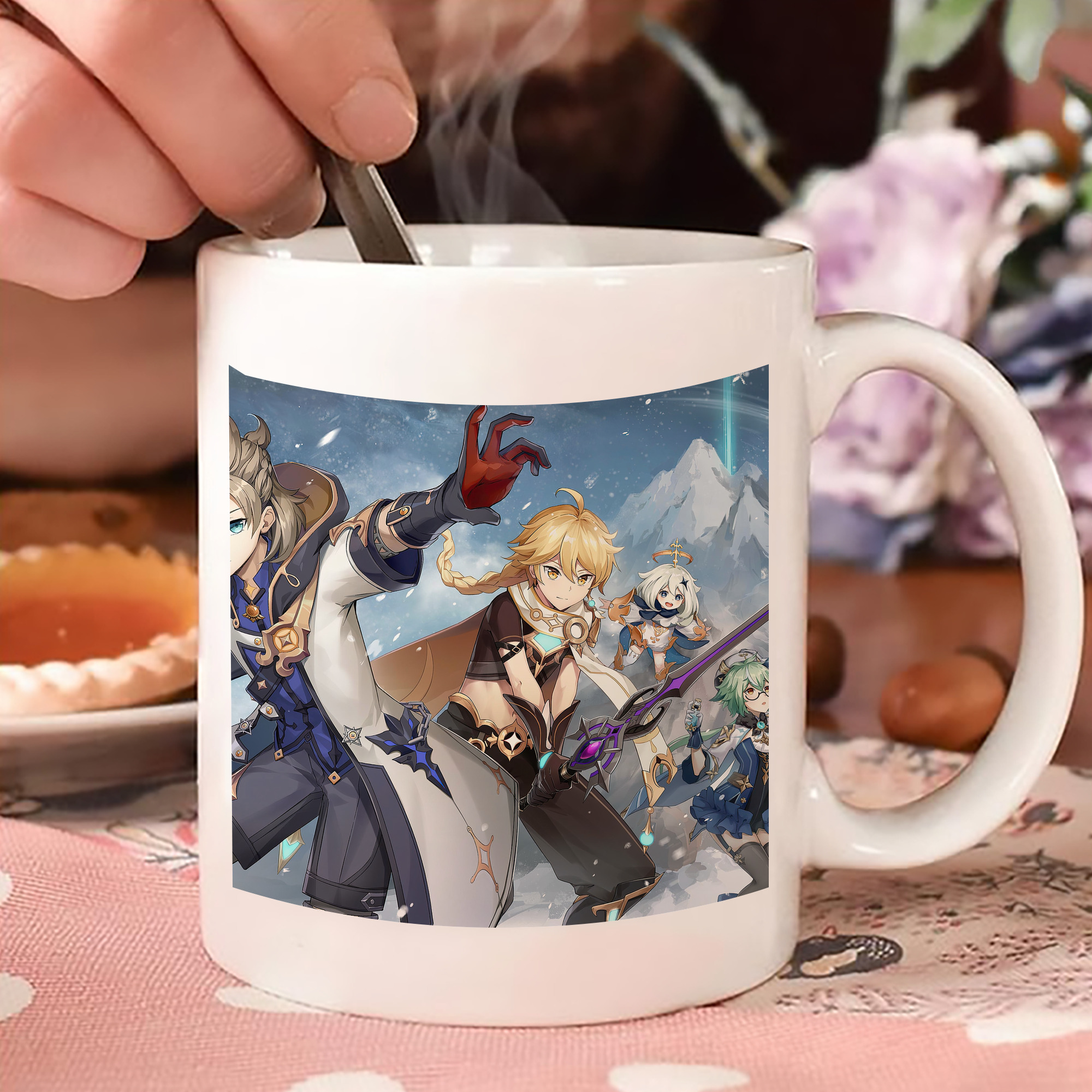 げんし神 genshin カラーマグカップ