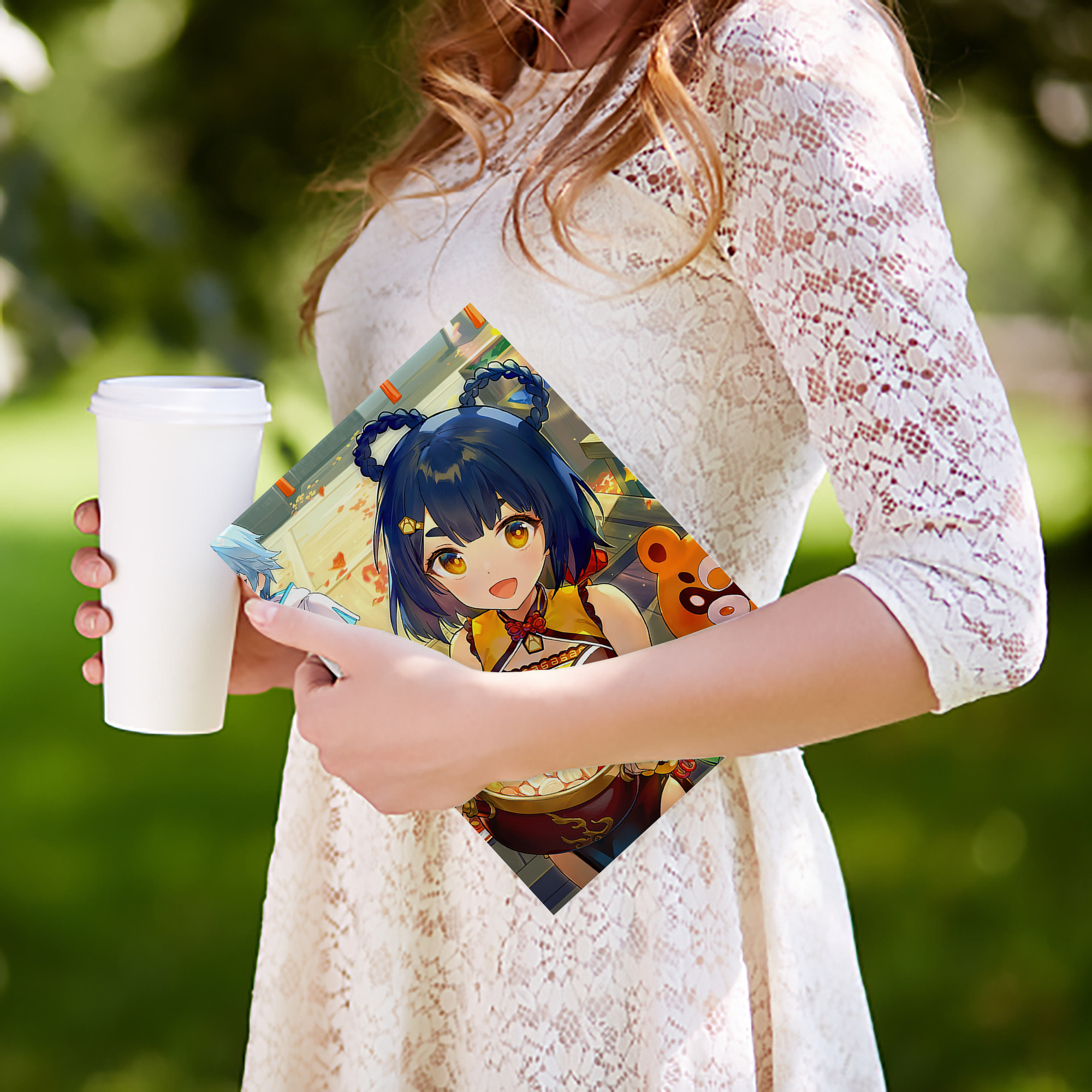 げんし神 genshin IPad ケース ブック型 PUレザー TPU 耐衝撃 軽量 薄型 ペン収納なし 全面保護 IPad 各モデル対応