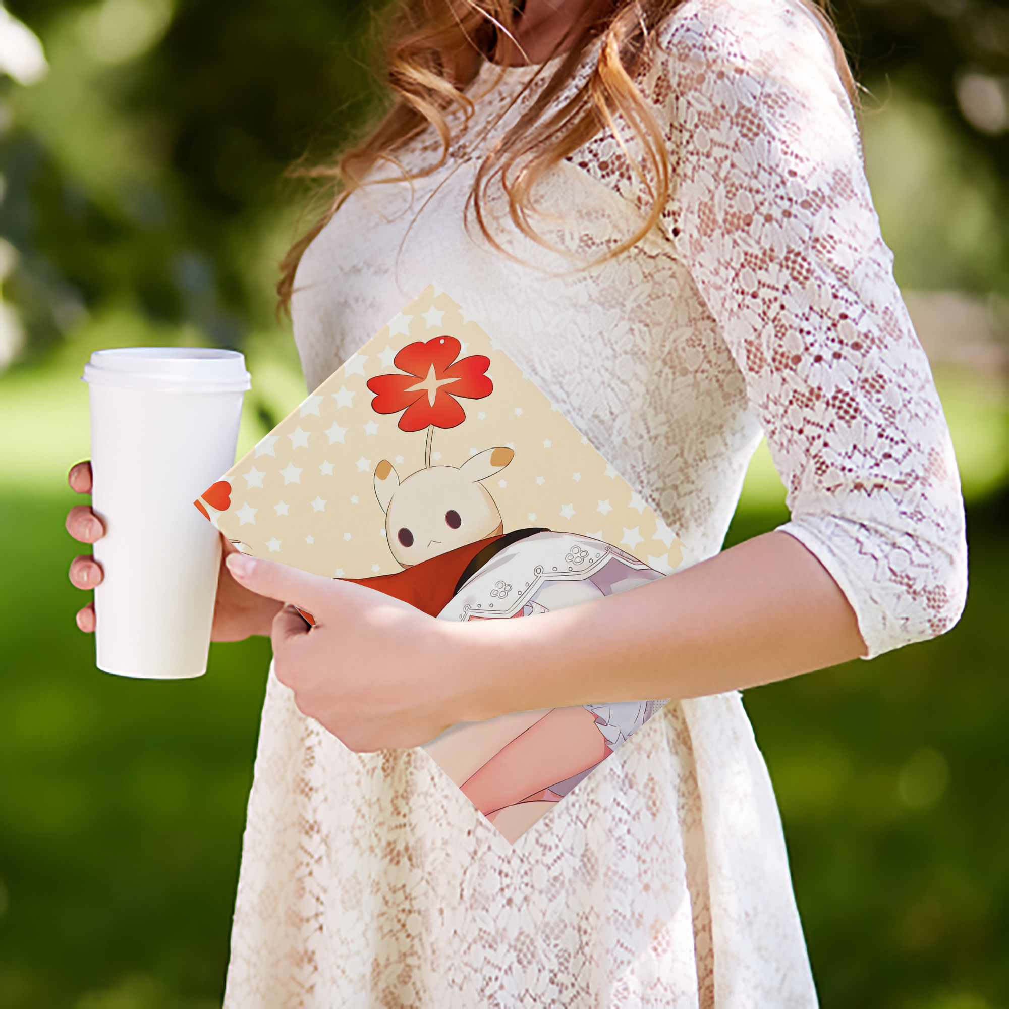 げんし神 genshin IPadケース ペンホルダー付き ブックスタイルデザイン