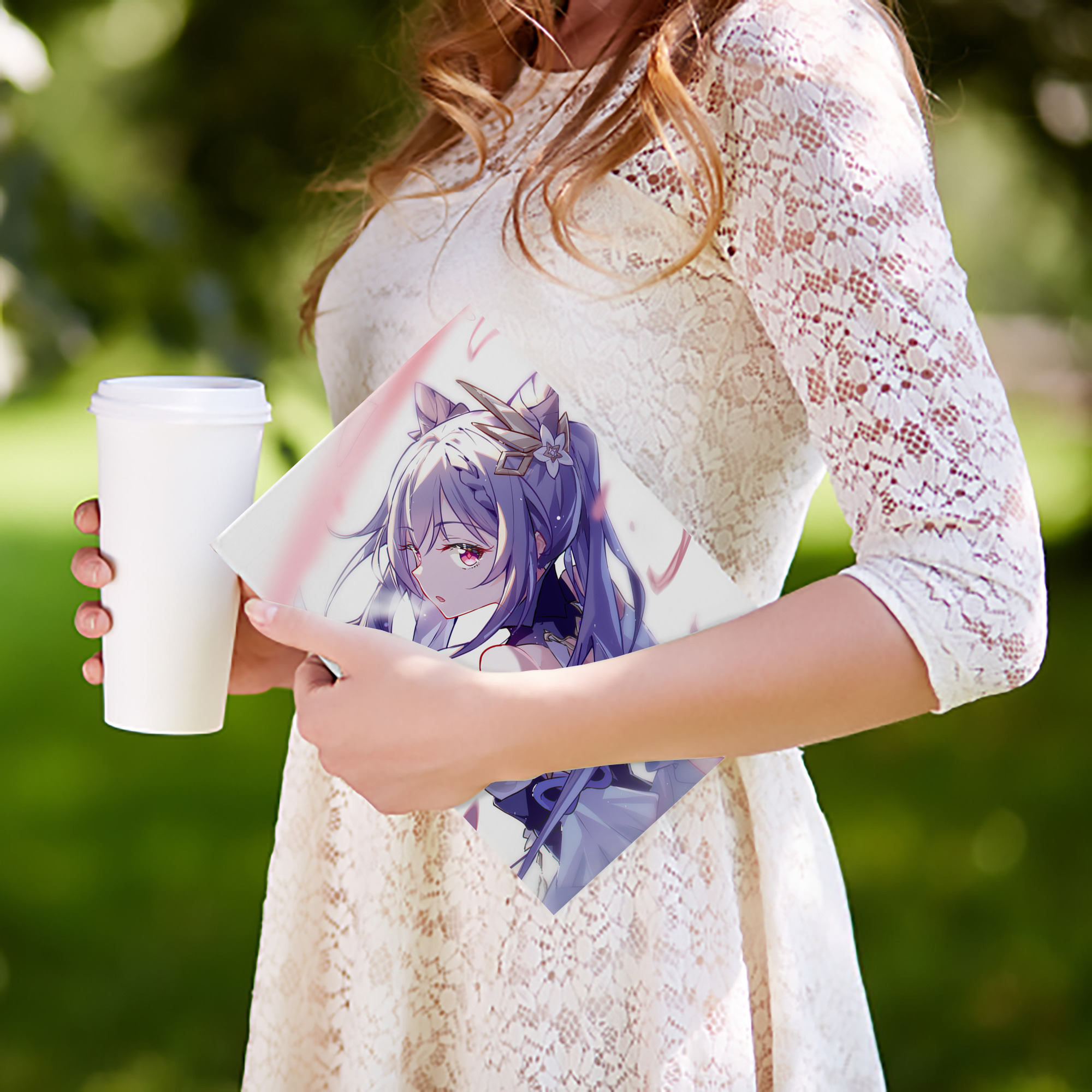 げんし神 genshin IPadケース ペンホルダー付き ブックスタイルデザイン