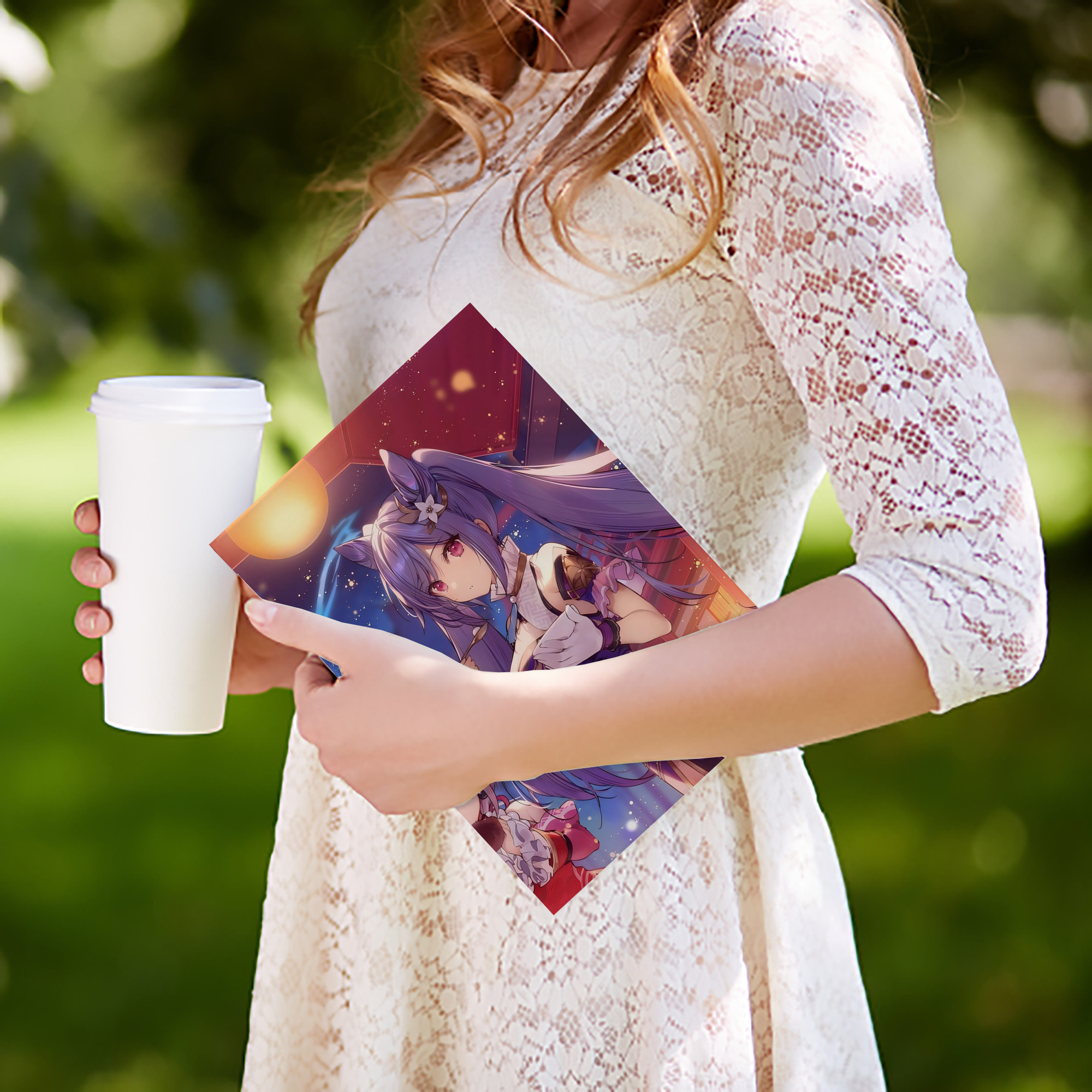 げんし神 genshin IPadケース ペンホルダー付き ブックスタイルデザイン