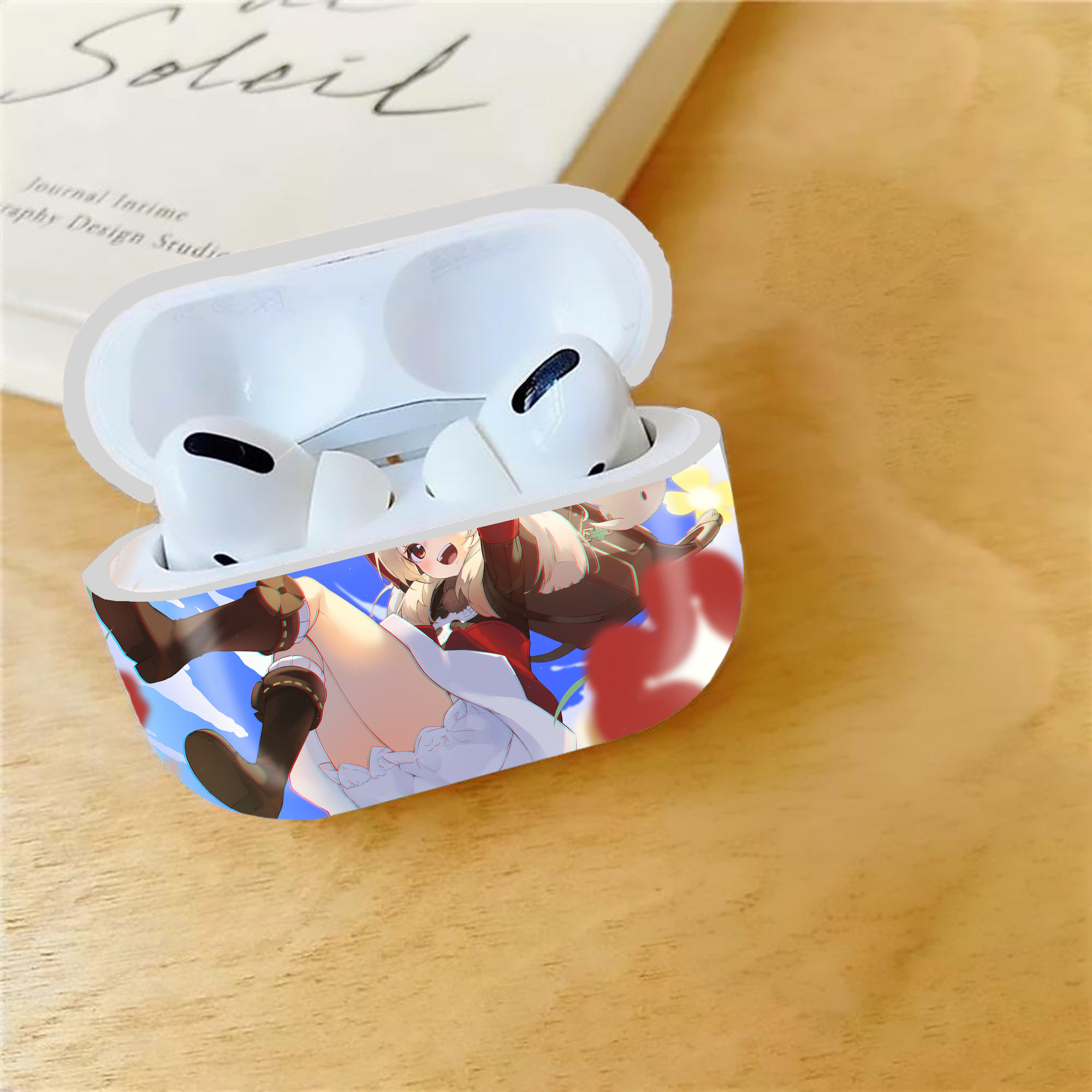 げんし神 genshin 【AirPods Pro用】ハードシェル保護ケース 耐衝撃・防指紋・カラビナ付き商品仕様