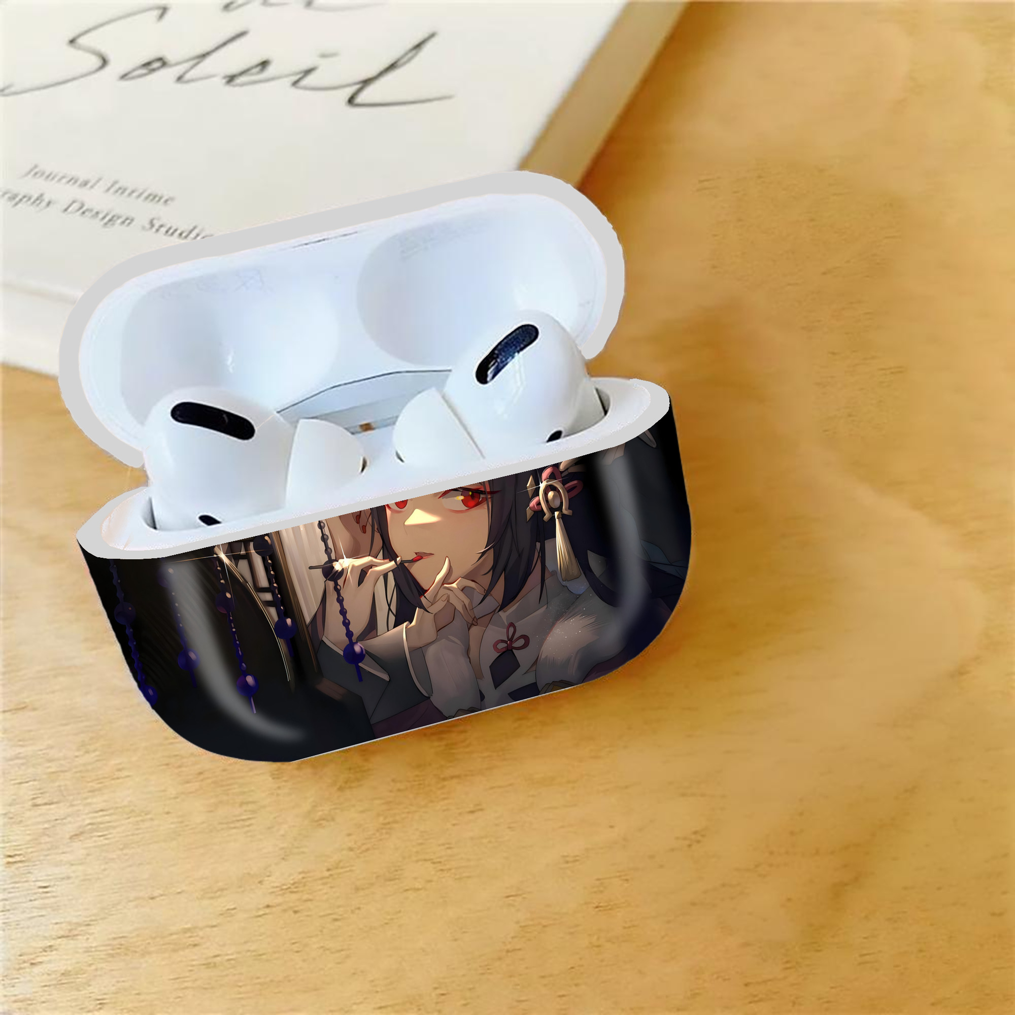 げんし神 genshin 【AirPods Pro用】ハードシェル保護ケース 耐衝撃・防指紋・カラビナ付き商品仕様
